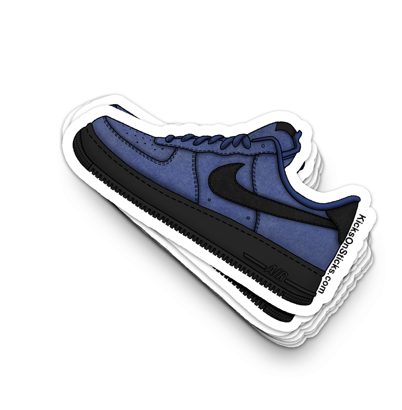 Air Force 1 Low "SB Blue" Sneaker Sticker
