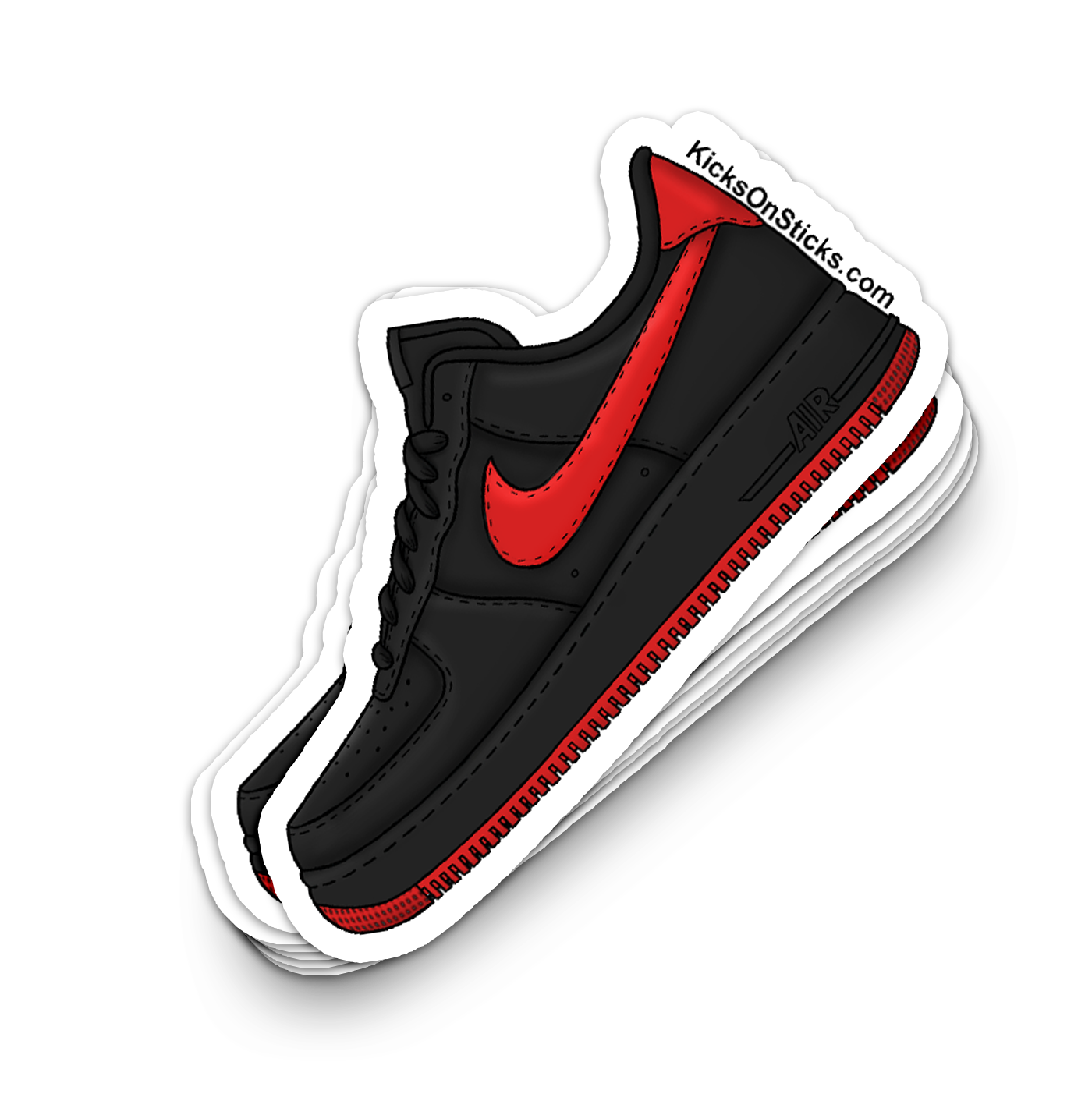 Air Force 1 Low "Vamp" Sneaker Sticker