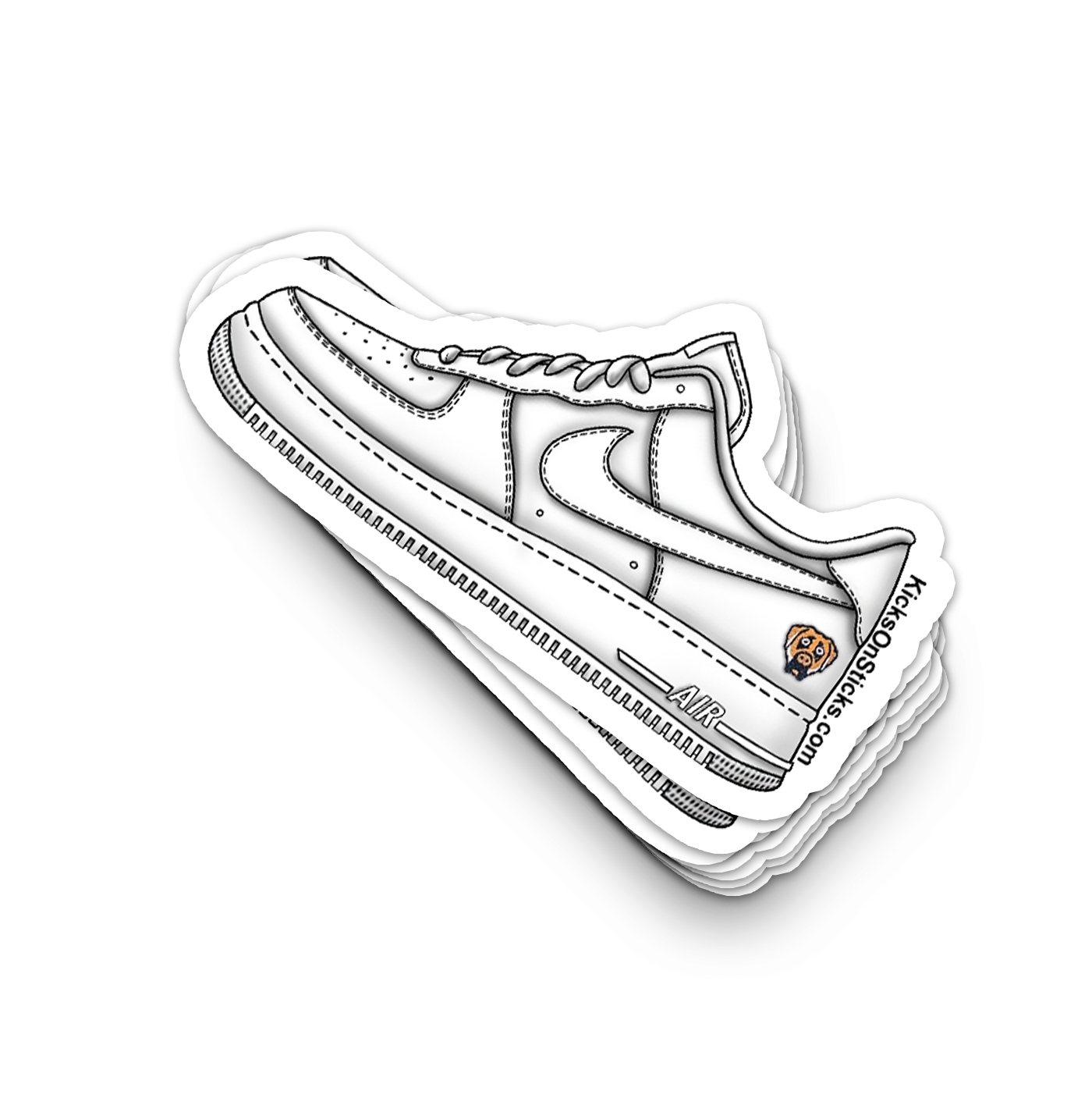Air Force 1 Low "Victor Victor" Sneaker Sticker