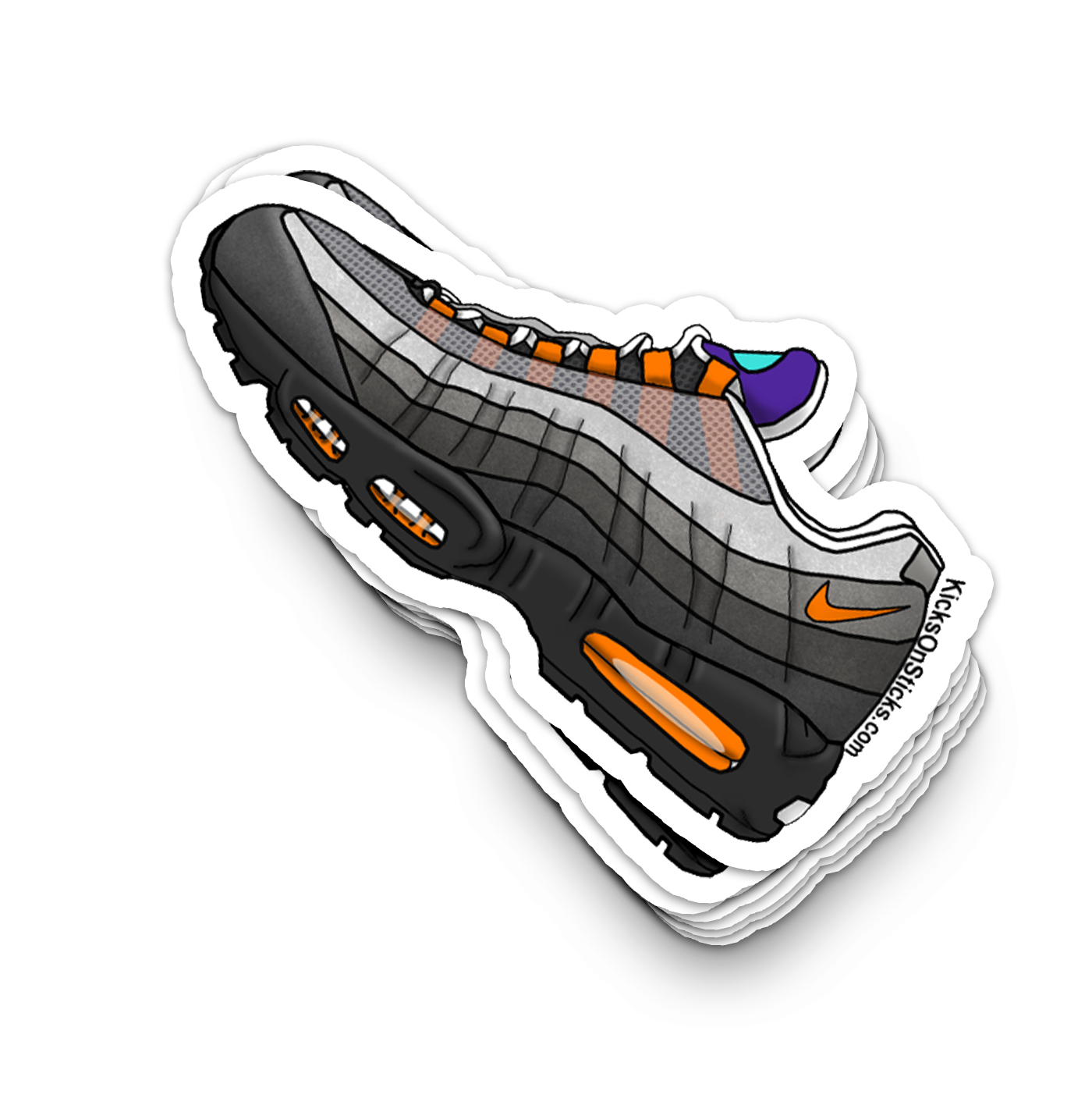 Air Max 95 "Greedy" Sneaker Sticker