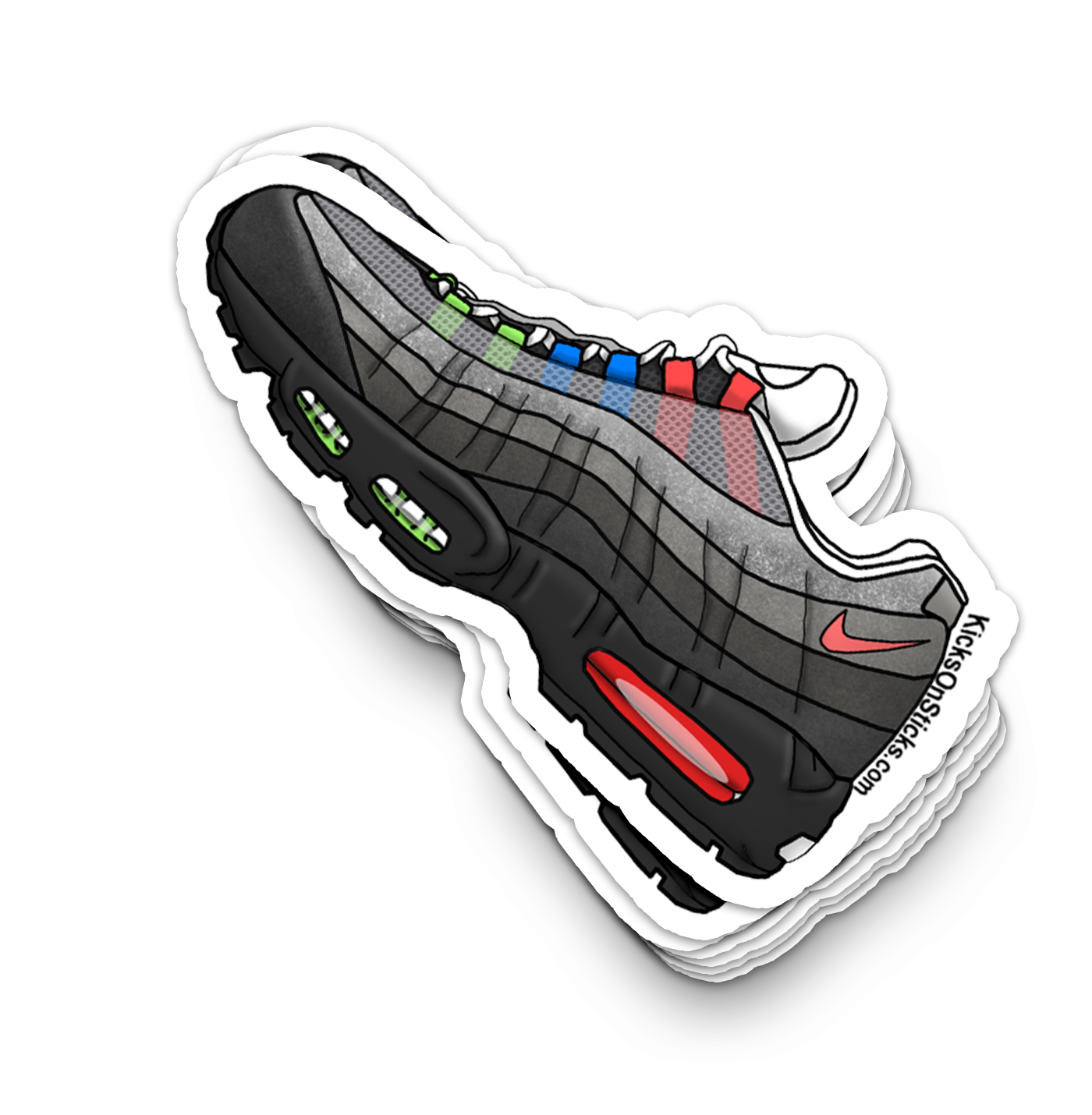 Air Max 95 "Greedy 3.0" Sneaker Sticker
