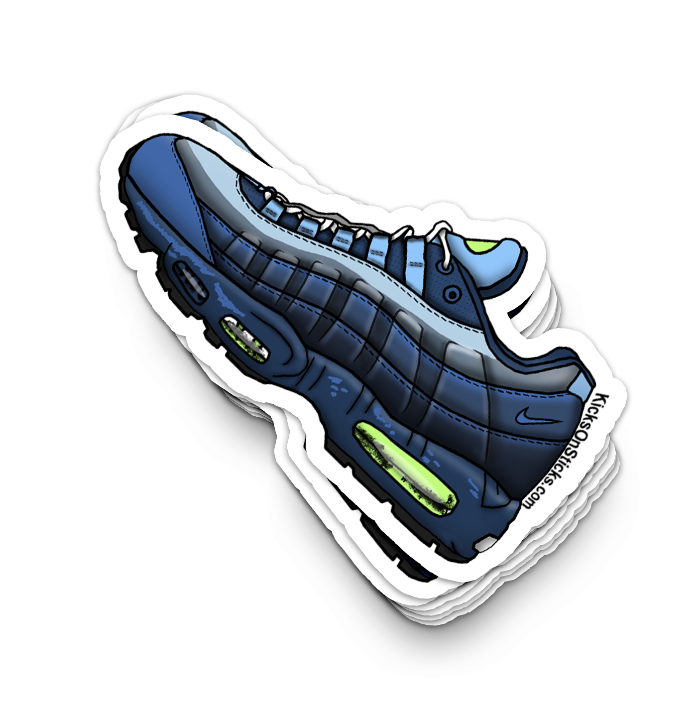 Air Max 95 "Yugioh Joey" Sneaker Sticker
