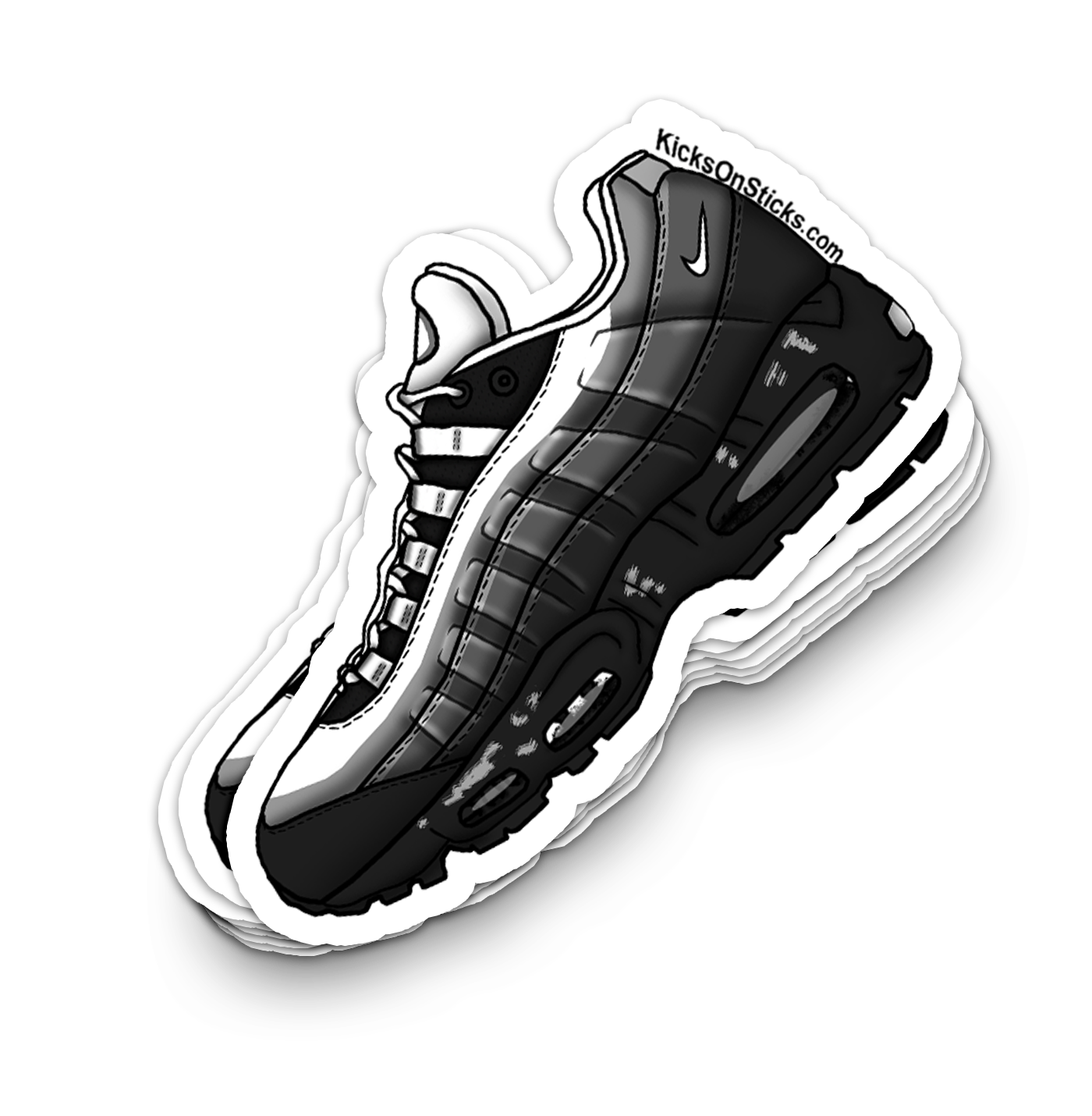 Air Max 95 "Yugioh Jonouchi" Sneaker Sticker