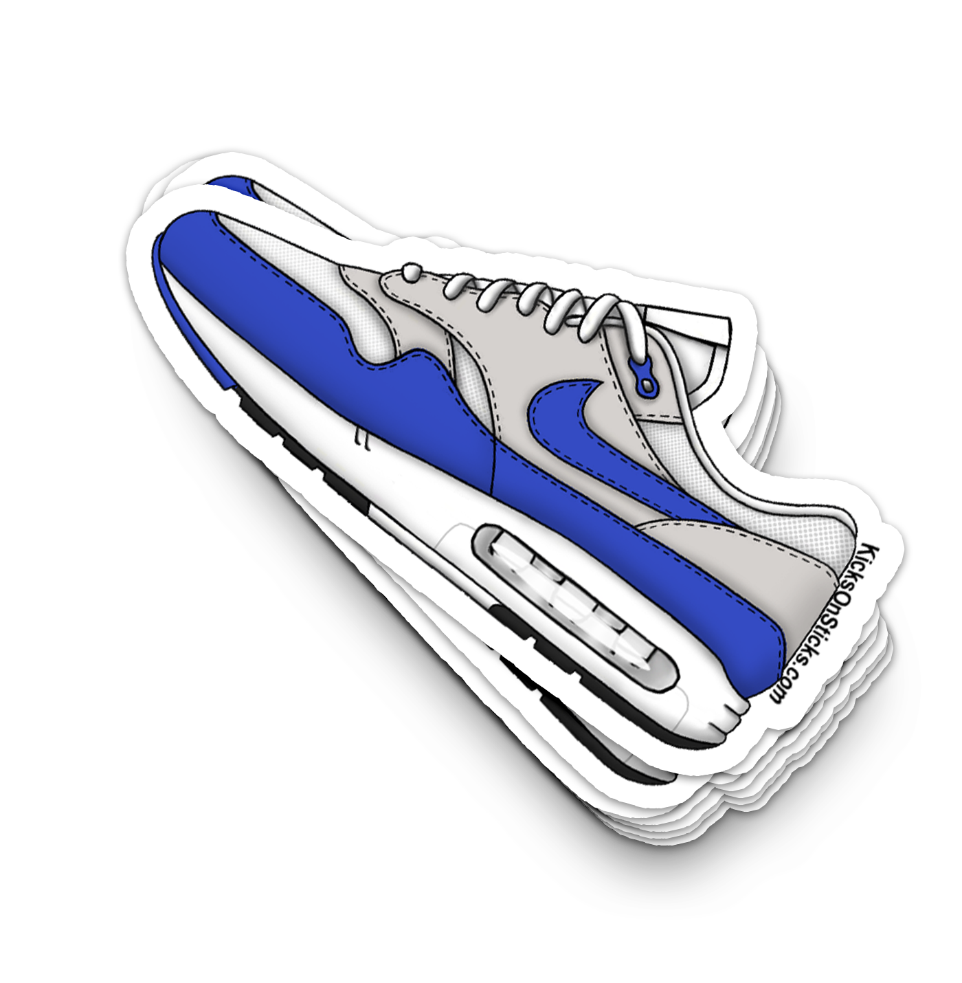 Air Max 1 "Big Bubble OG Royal" Sneaker Sticker