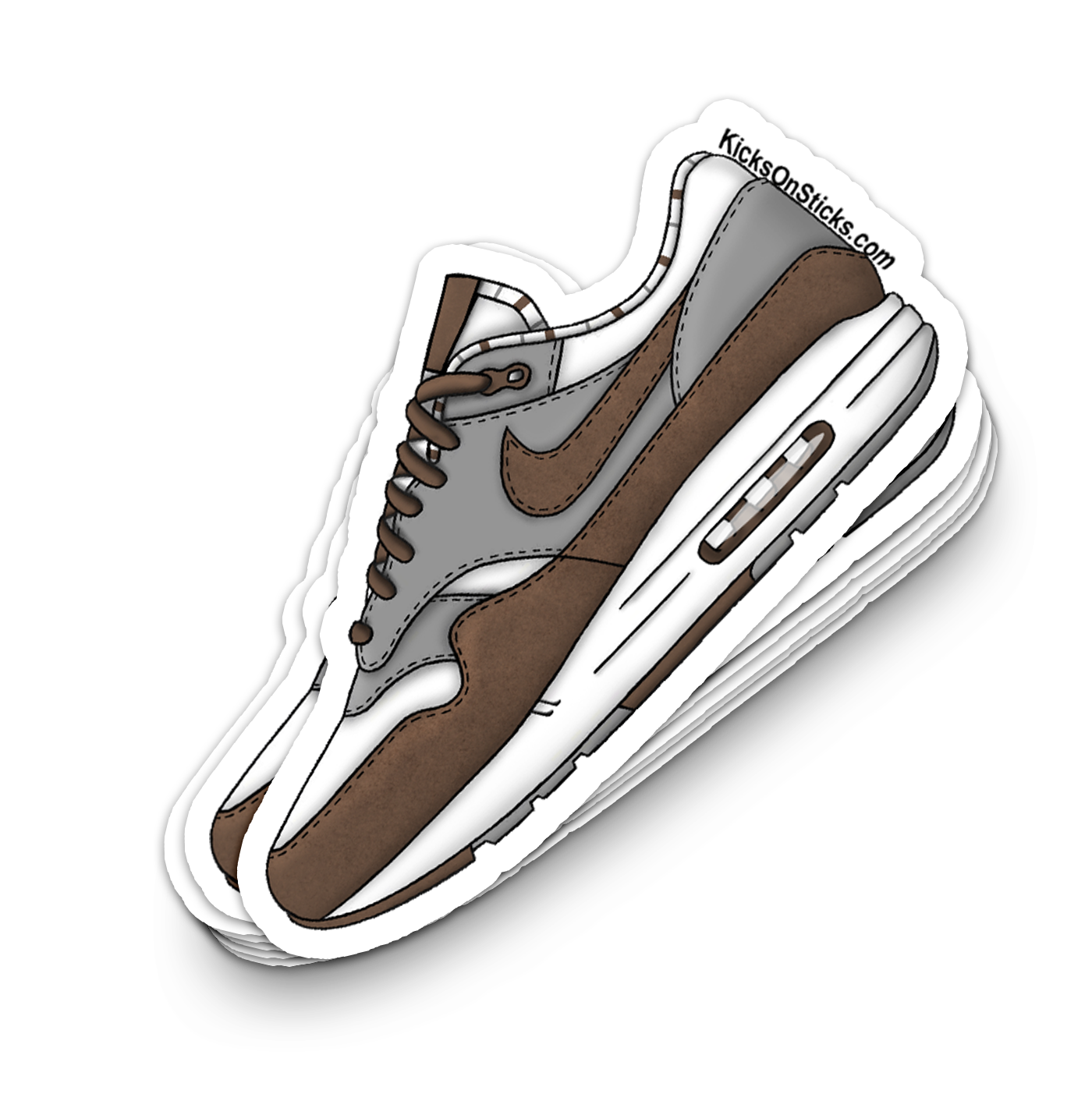 Air Max 1 "Shima Shima" Sneaker Sticker