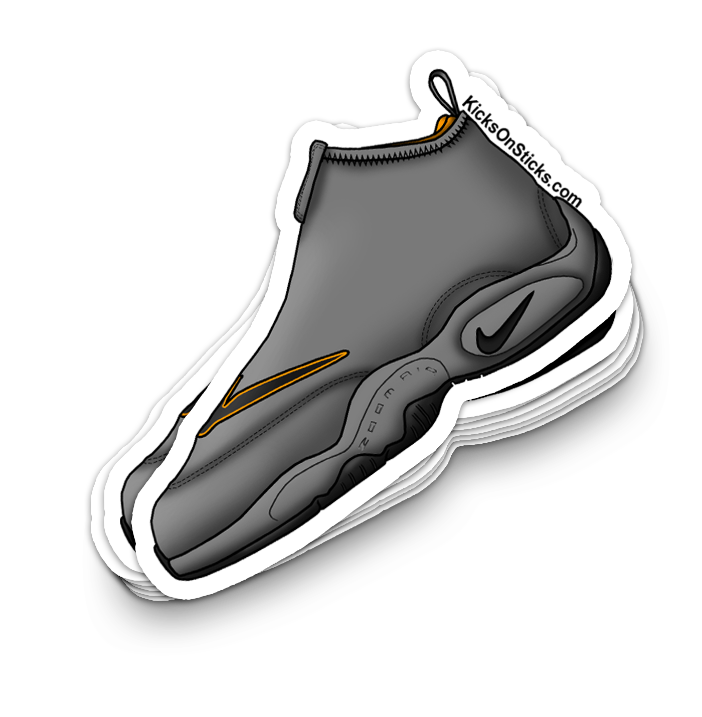 Air Zoom Glove "Cool Grey" Sneaker Sticker