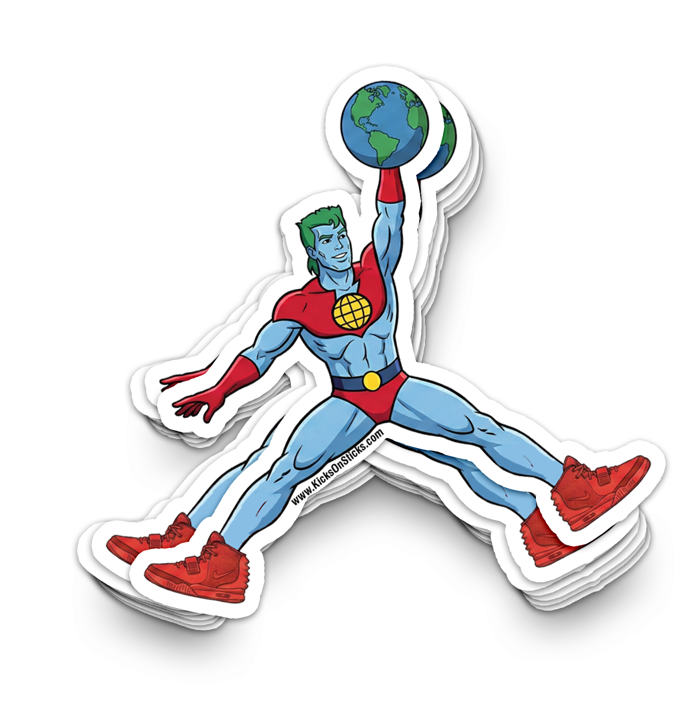 Jump Captain Planet Flip