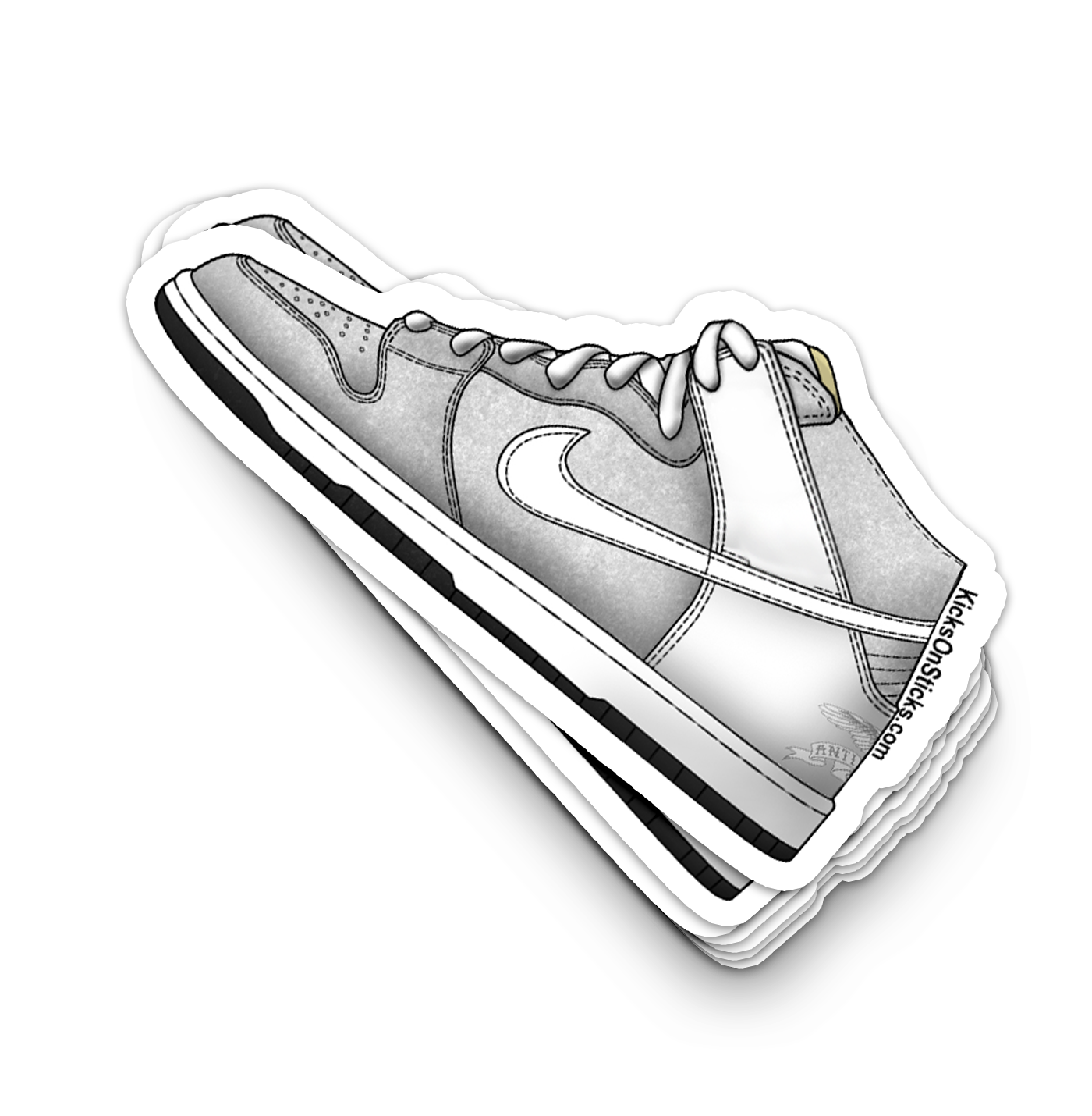 SB Dunk High "Antihero " Sneaker Sticker