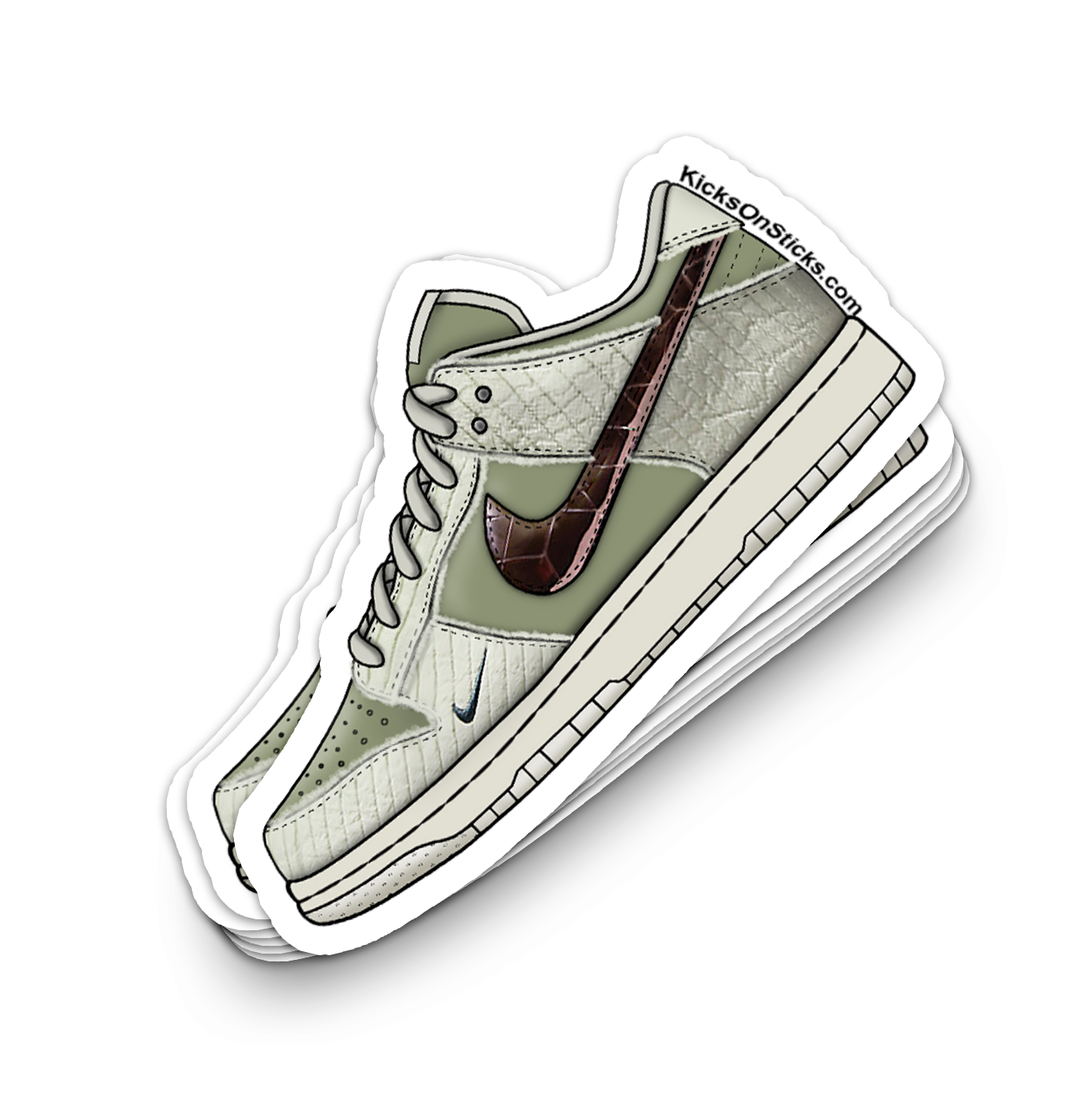 Dunk Low "Be 1 of One" Sneaker Sticker