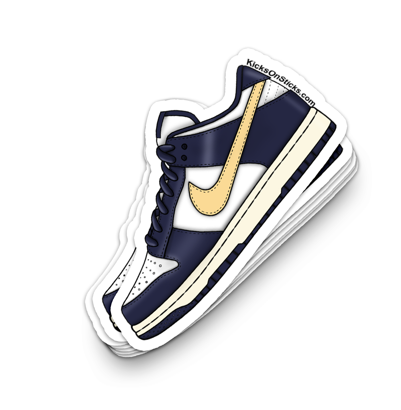 Dunk Low "FTNY Midnight Navy" Sneaker Sticker
