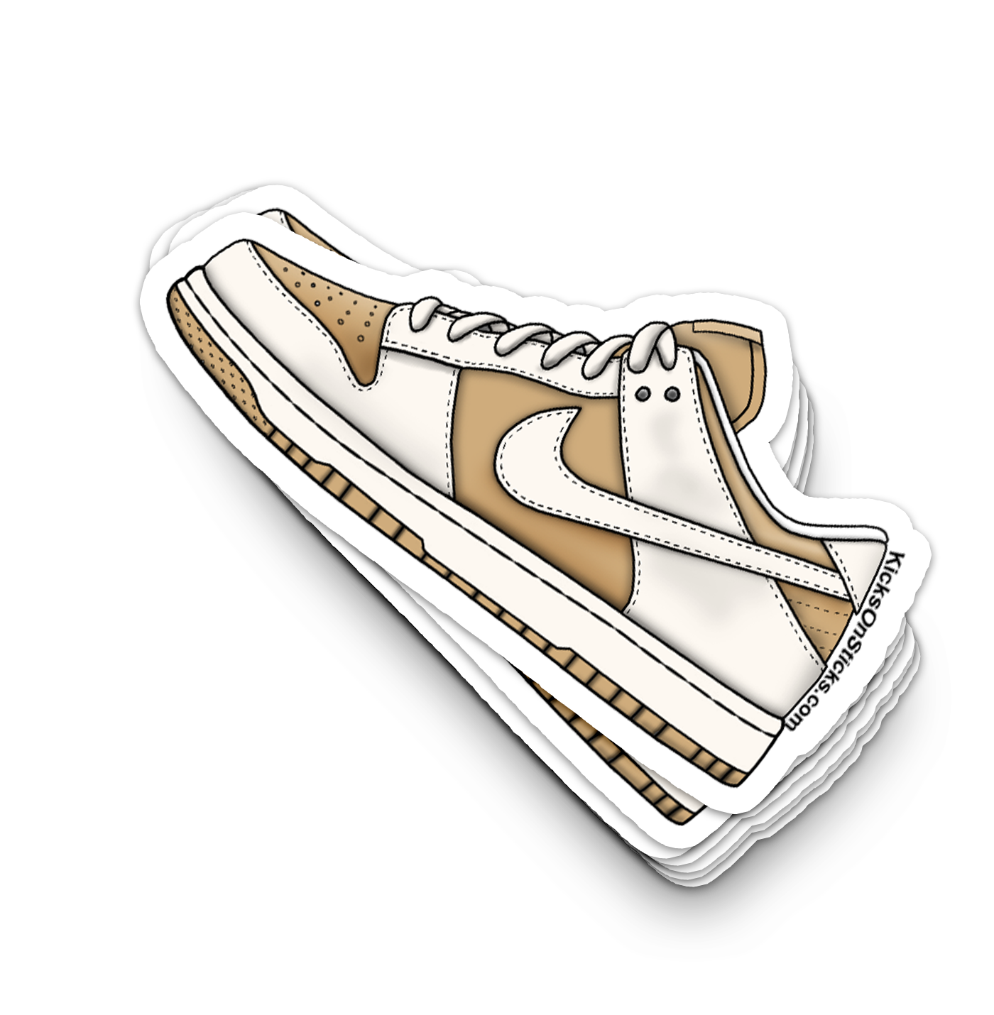 Dunk Low "Nature Beige Sail" Sneaker Sticker