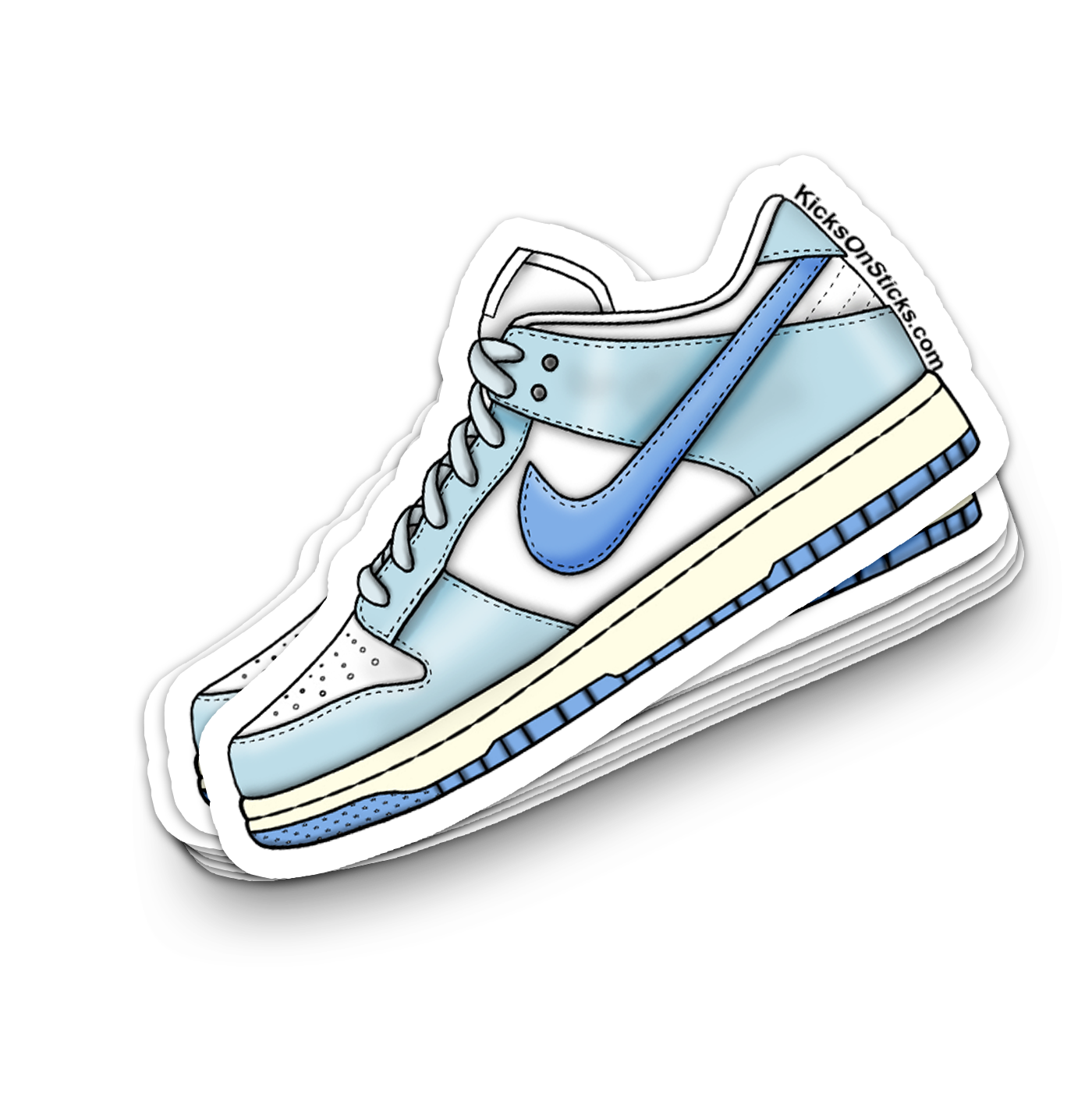 Dunk Low "Nature Blue Tint" Sneaker Sticker