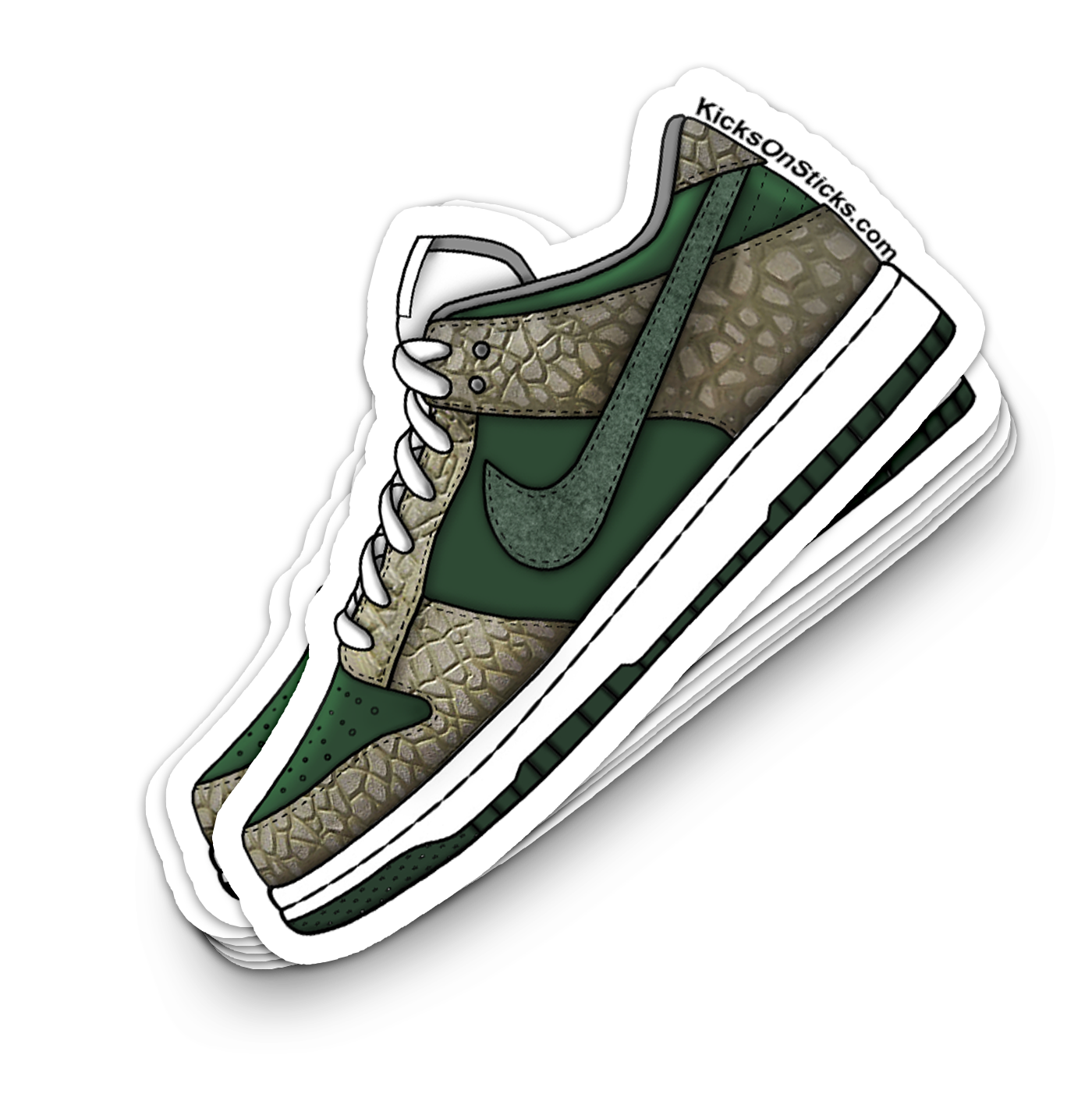 Dunk Low "Urban Landscape 2.0" Sneaker Sticker