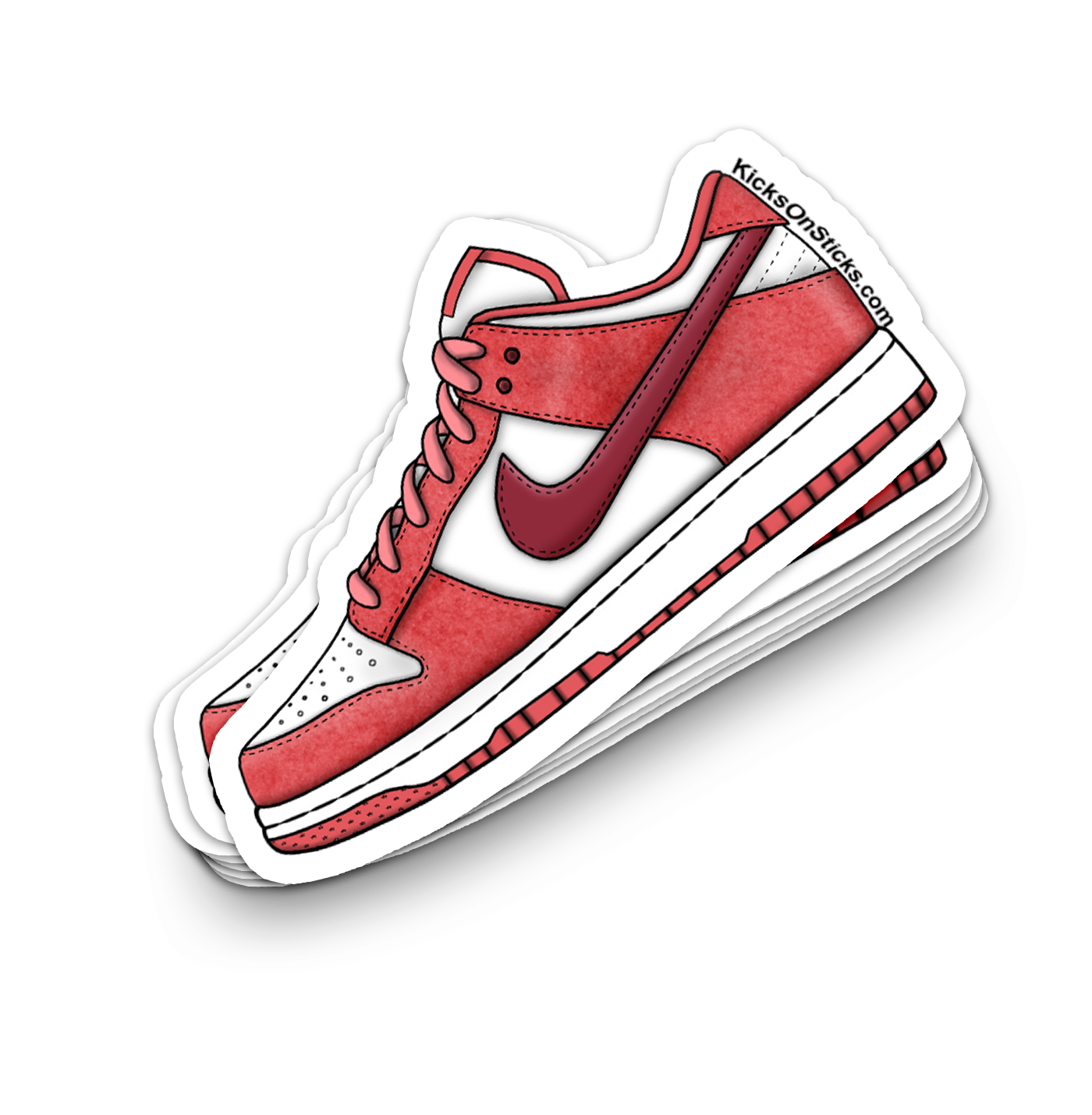 Dunk Low "Valentines Day 2024" Sneaker Sticker