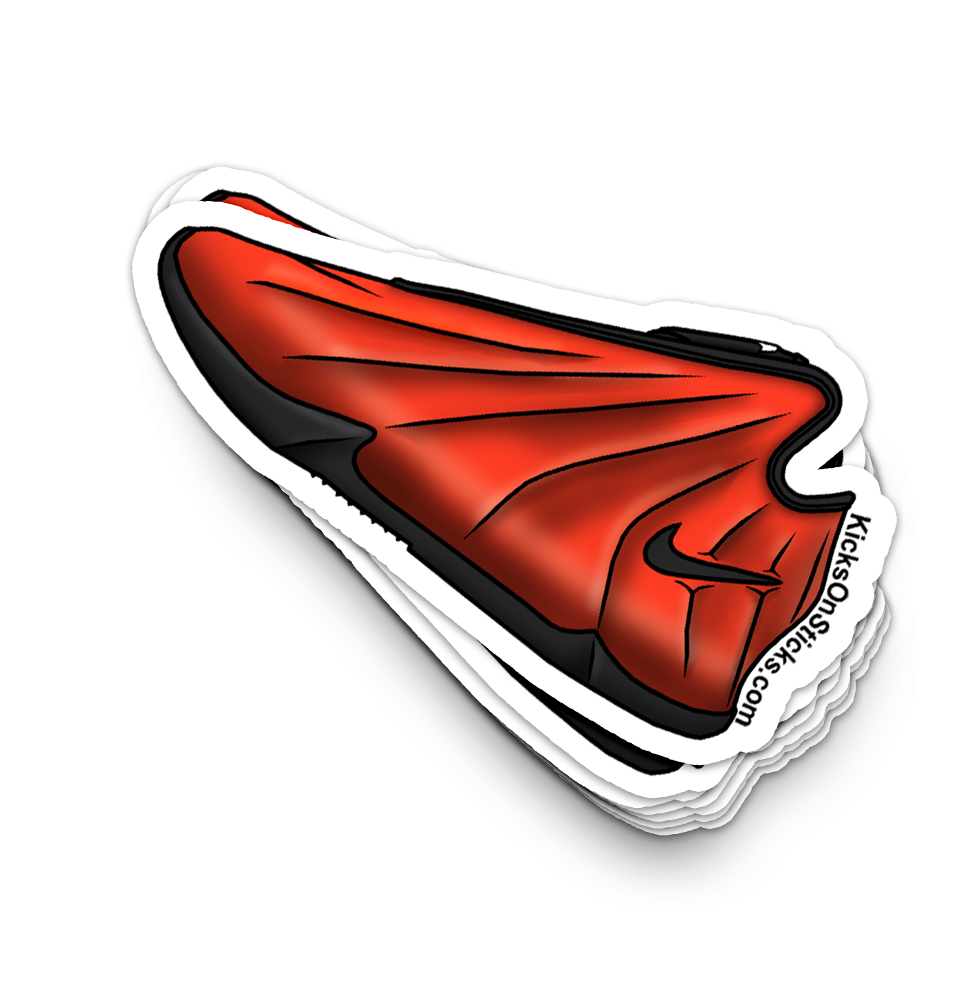 GT Future "Varsity Red" Sneaker Sticker