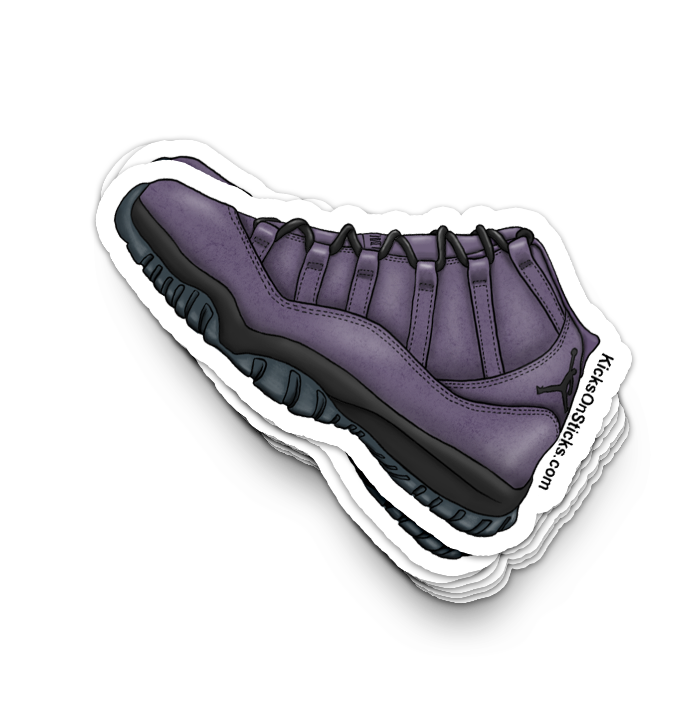 Jordan 11 "Mojave" Sneaker Sticker