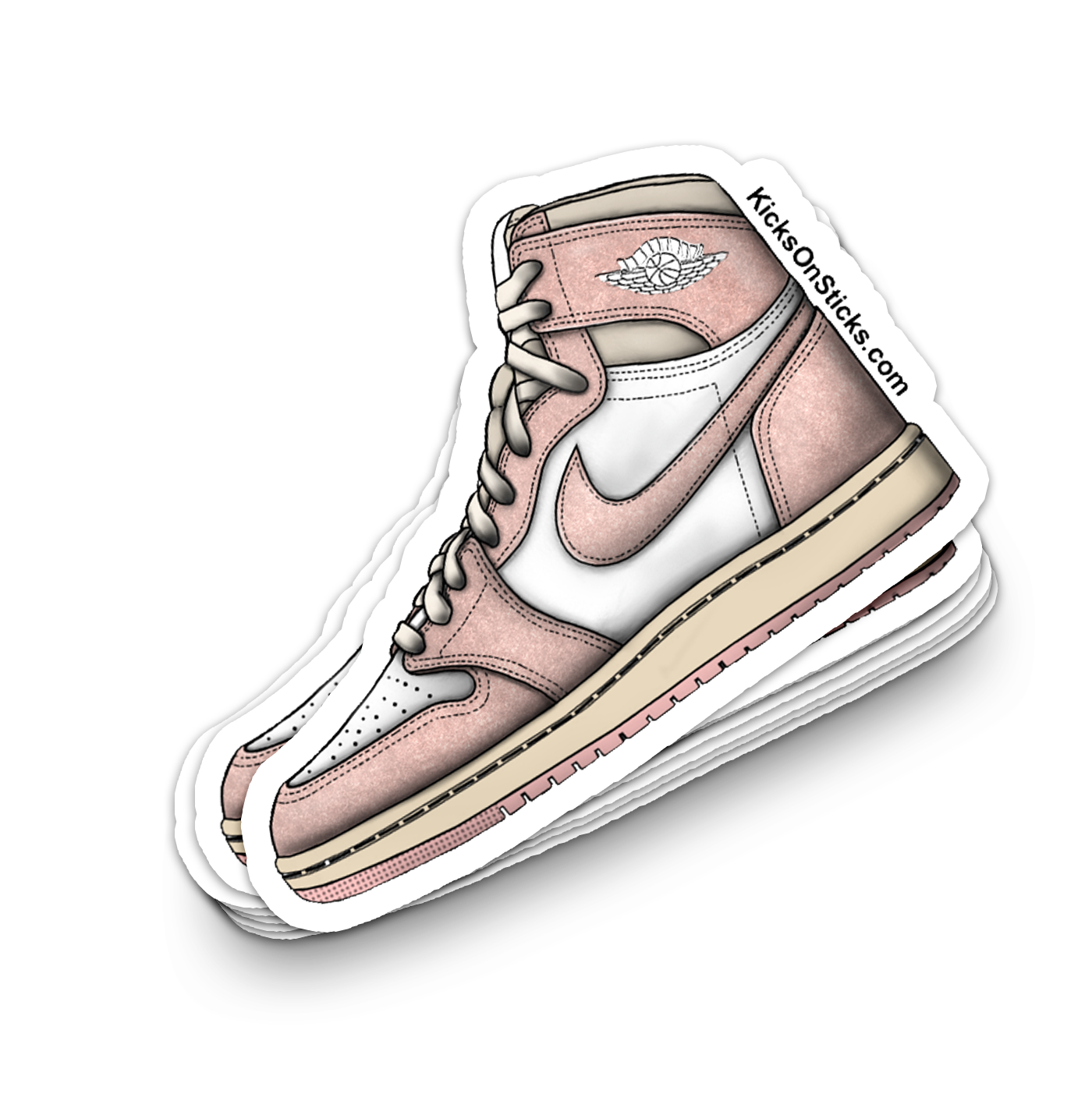 Jordan 1 "Atmosphere" Sneaker Sticker