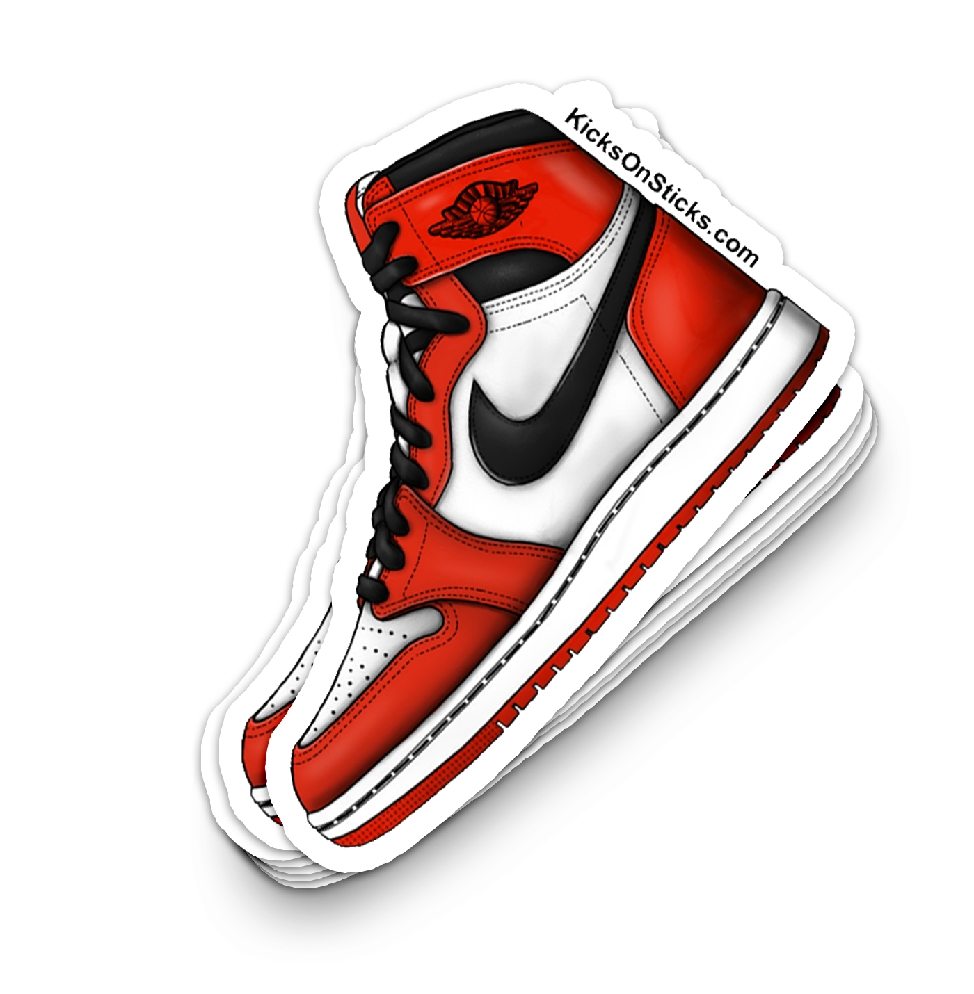 Jordan 1 "Chicago" Sneaker Sticker