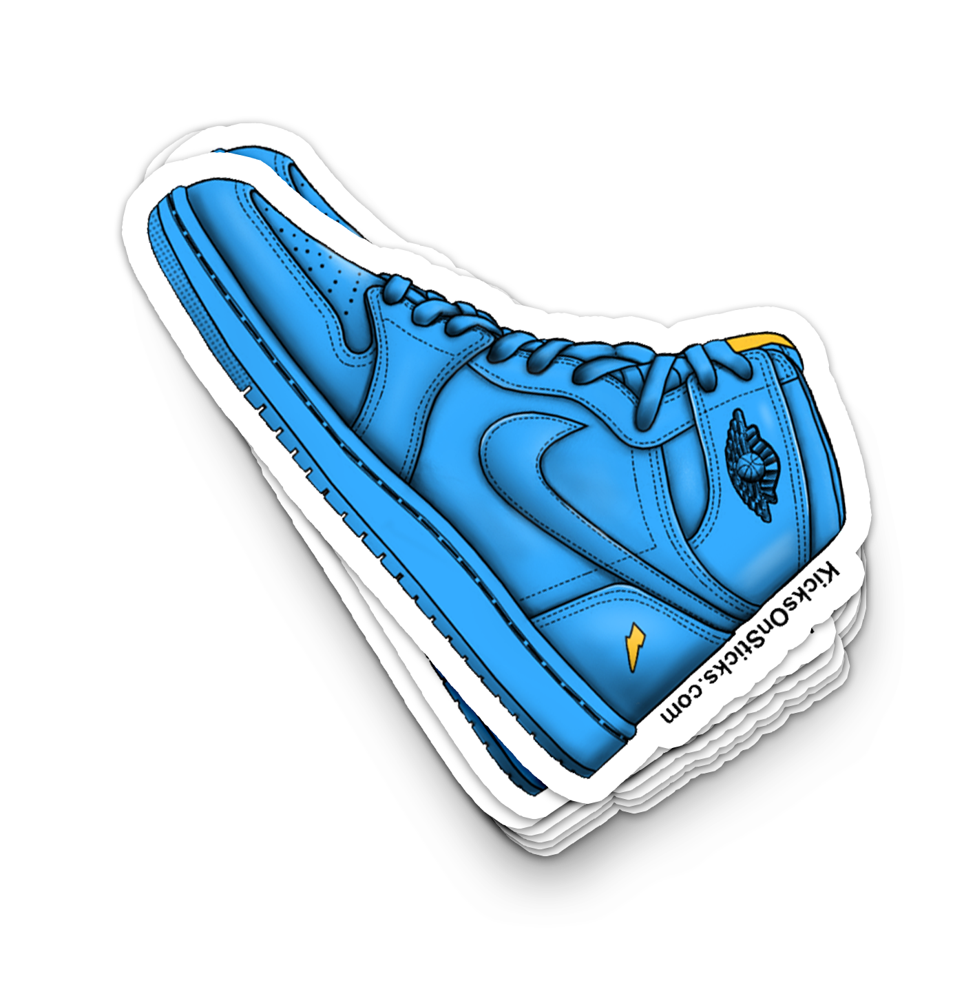Jordan 1 "Gatorade Blue" Sneaker Sticker