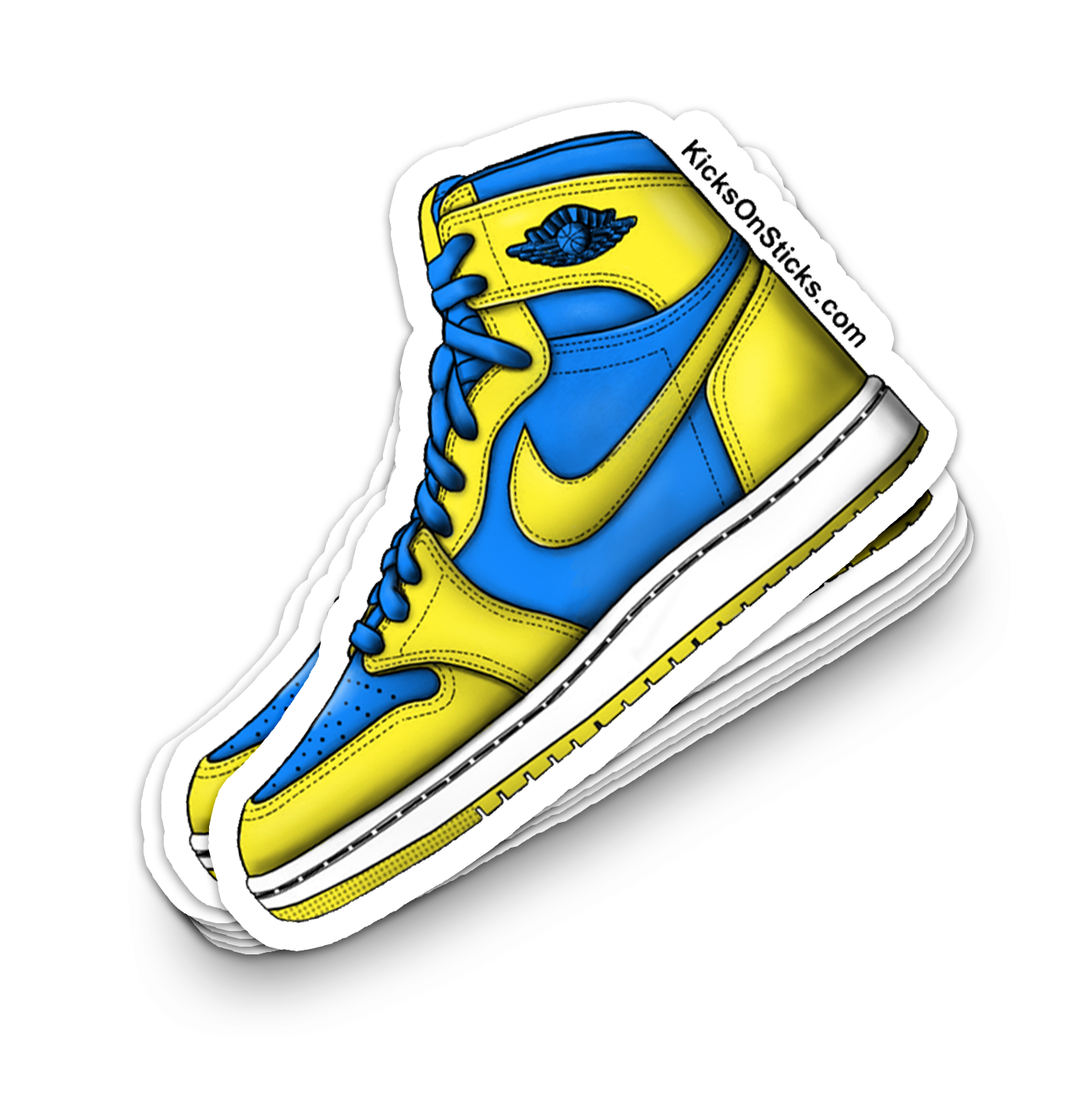 Jordan 1 "Laney" Sneaker Sticker
