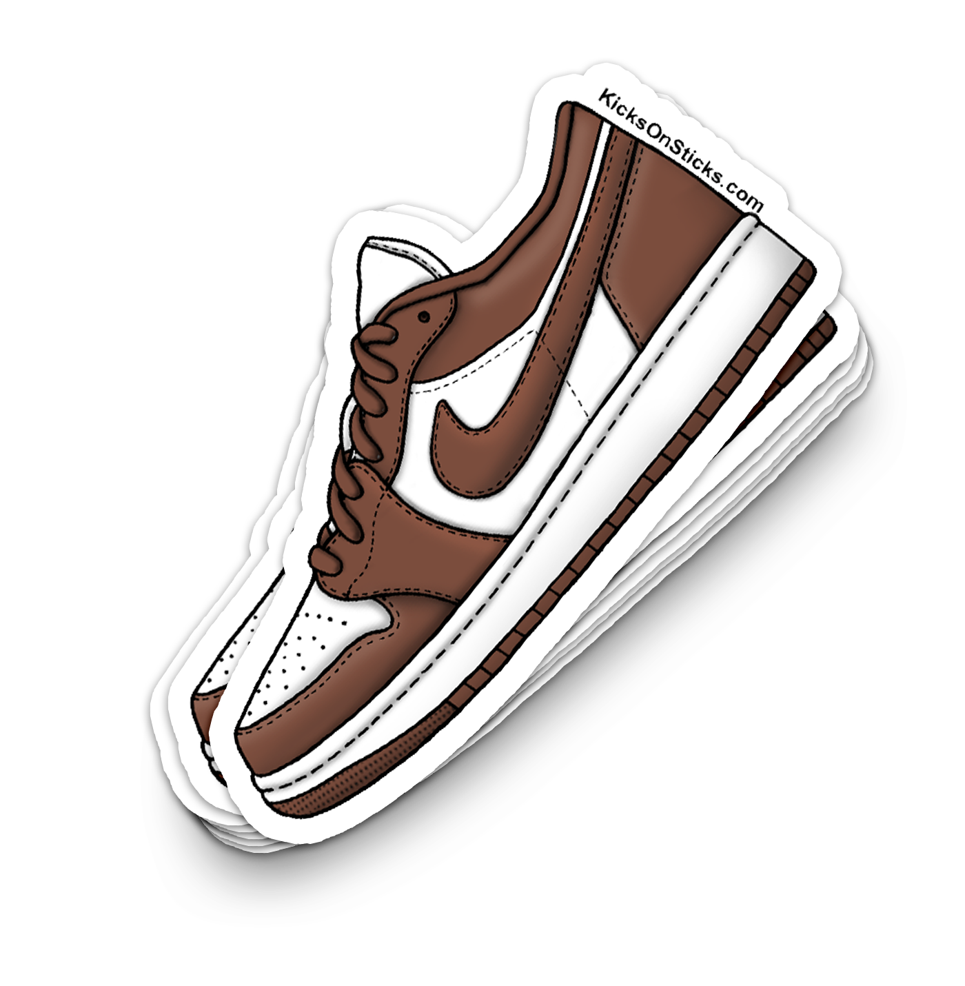 Jordan 1 Low "Archaeo Brown" Sneaker Sticker