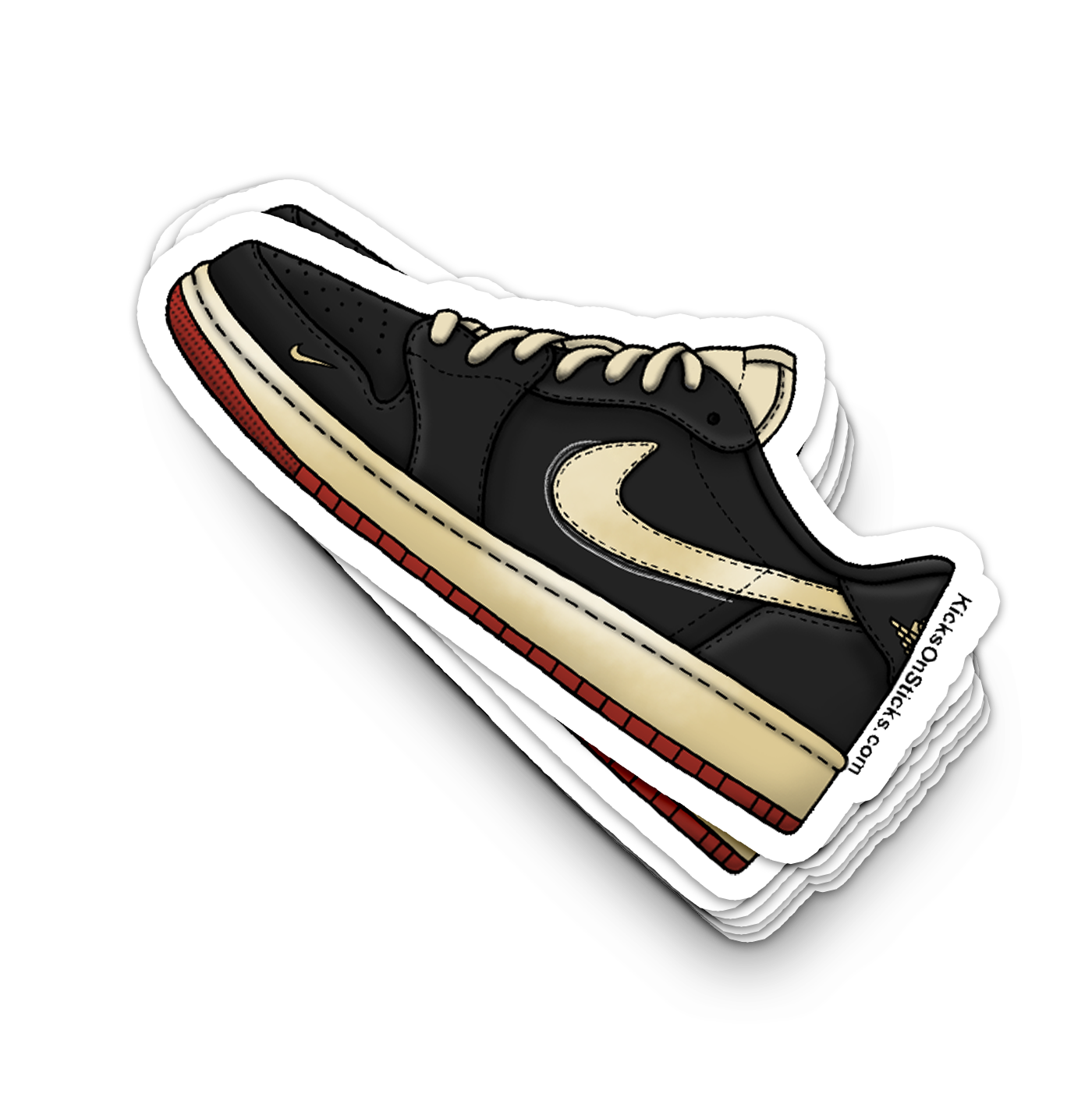 Jordan 1 Low "Nigel Better With Time" Sneaker Sticker