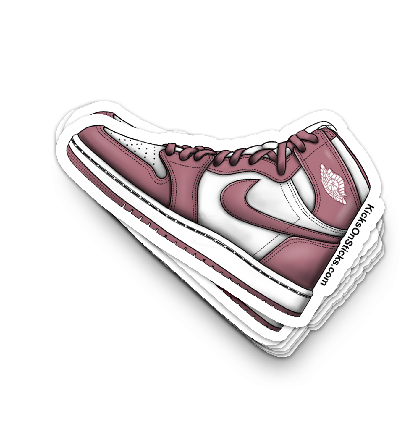 Jordan 1 "Mauve" Sneaker Sticker