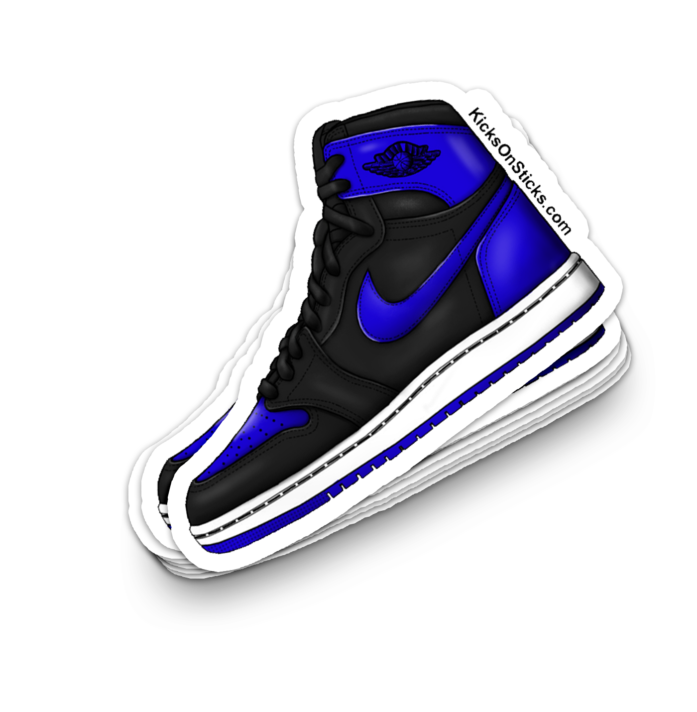 Jordan 1 "Royal" Sneaker Sticker