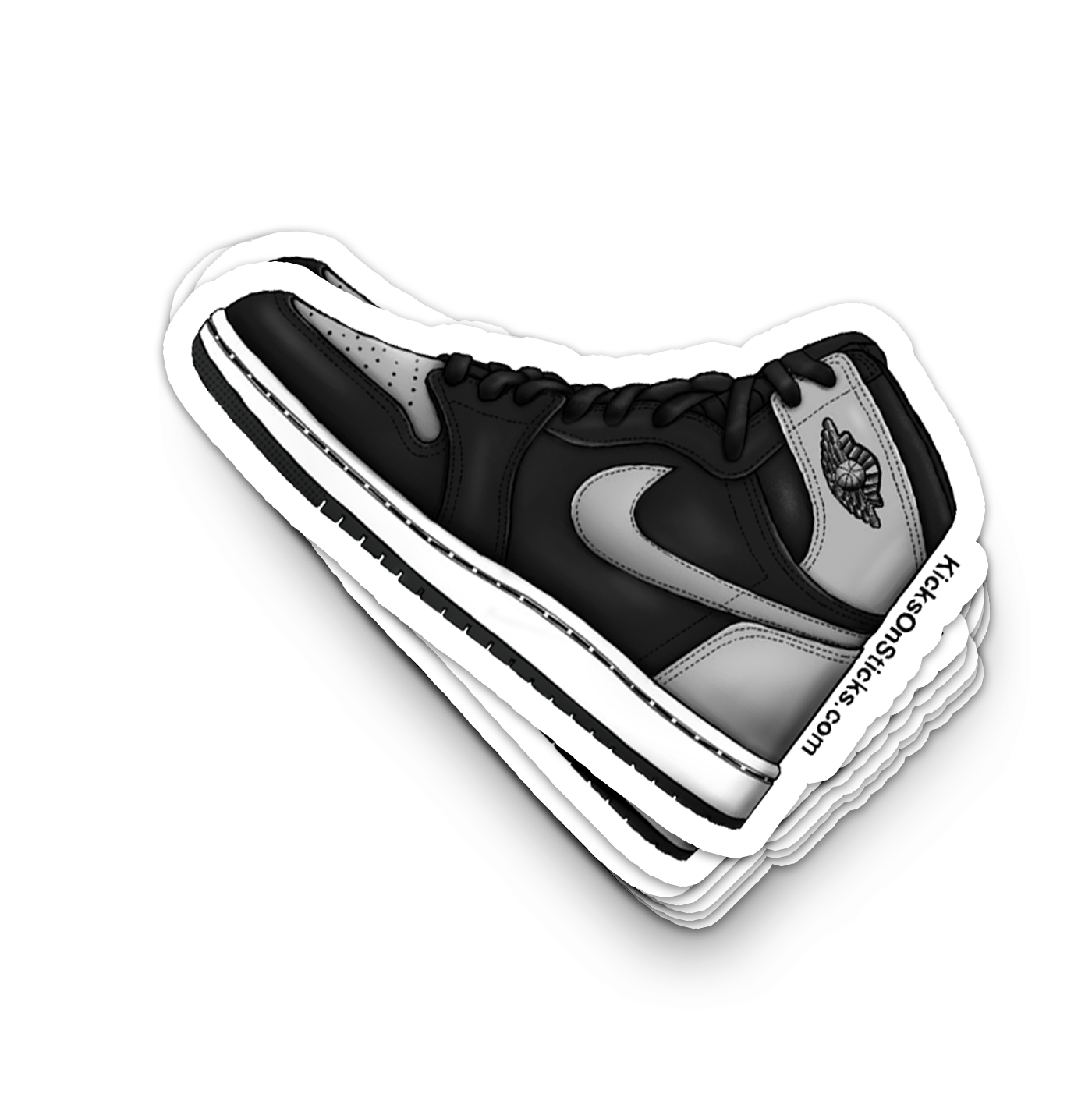 Jordan 1 "Shadow" Sneaker Sticker