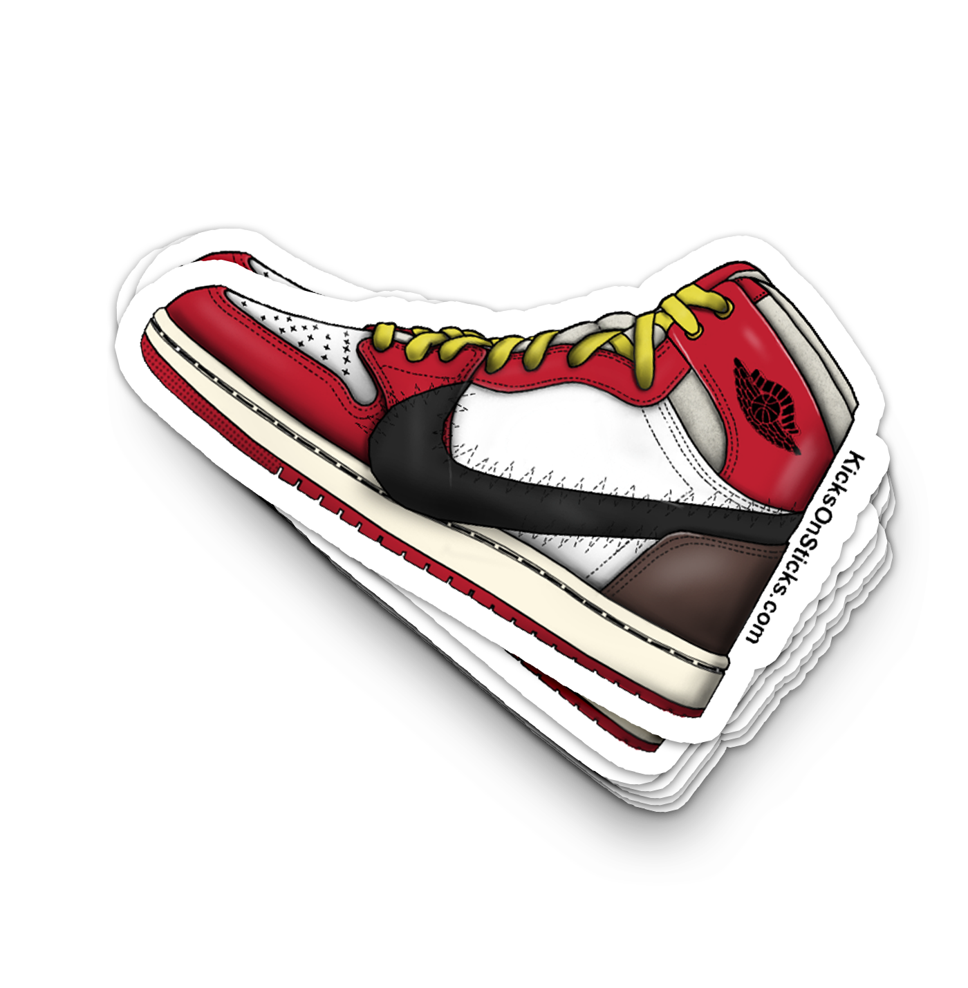 Jordan 1 "Teyanna Rose" Sneaker Sticker