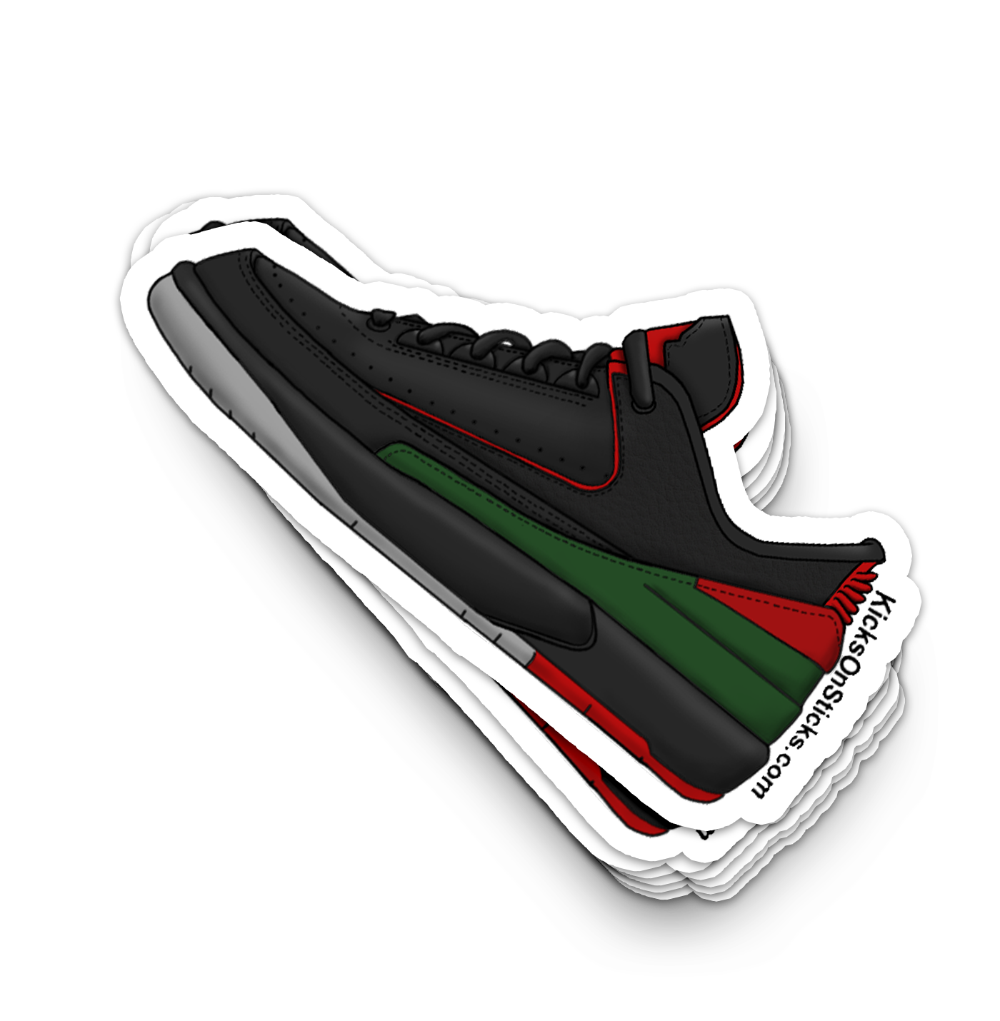 Jordan 2 Low "Origins" Sneaker Sticker