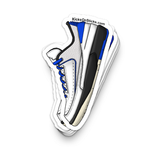 Jordan 2 Low "Varsity Royal" Sneaker Sticker