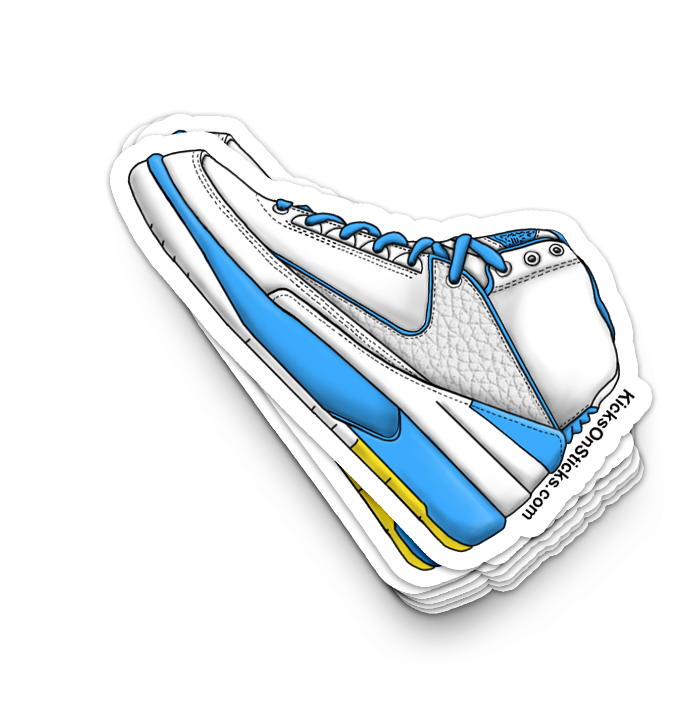 Jordan 2 "Melo" Sneaker Sticker