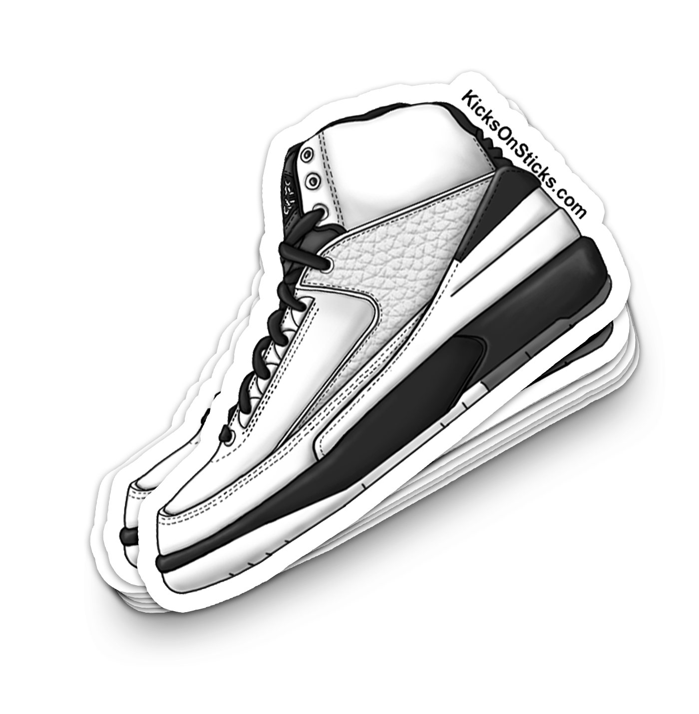 Jordan 2 "Wing It" Sneaker Sticker