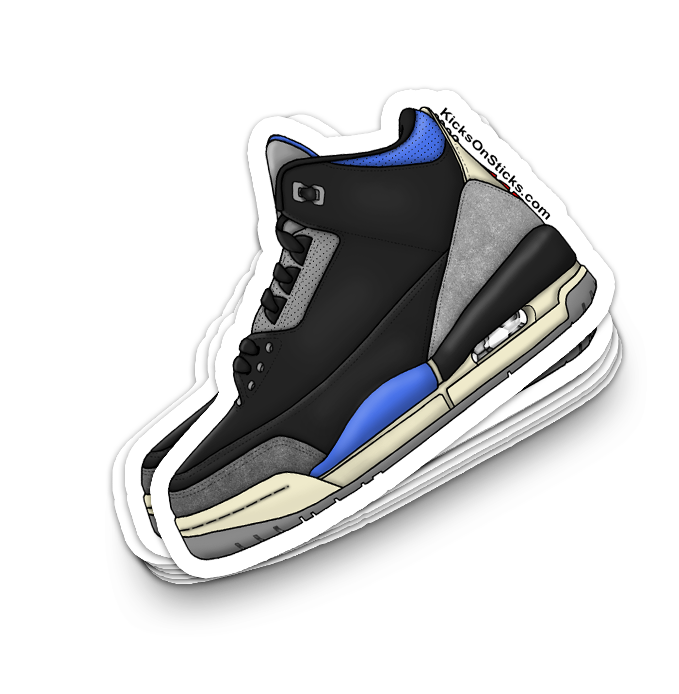 Jordan 3 "Rare Air" Sneaker Sticker
