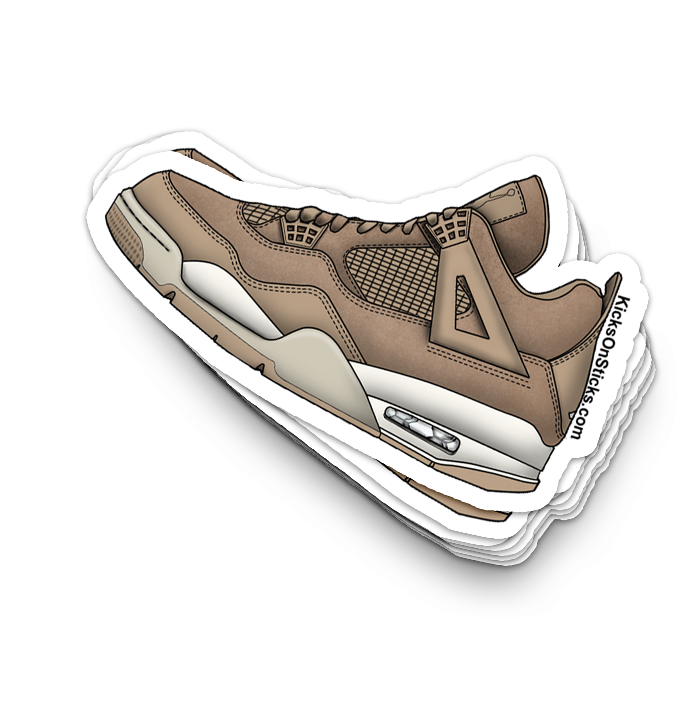 Jordan 4 "Cozy Girl" Sneaker Sticker