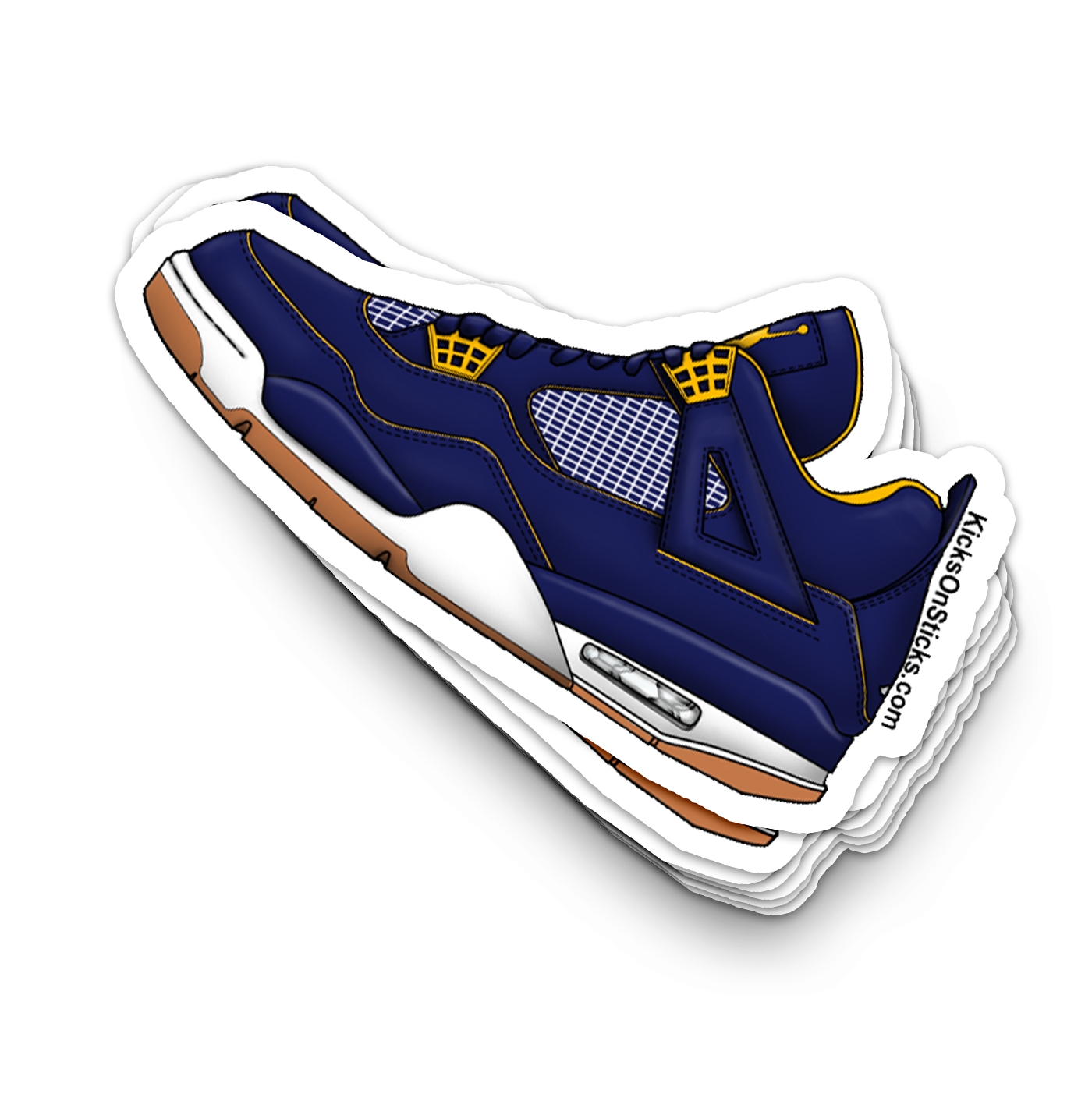Jordan 4 "Dunk From Above" Sneaker Sticker