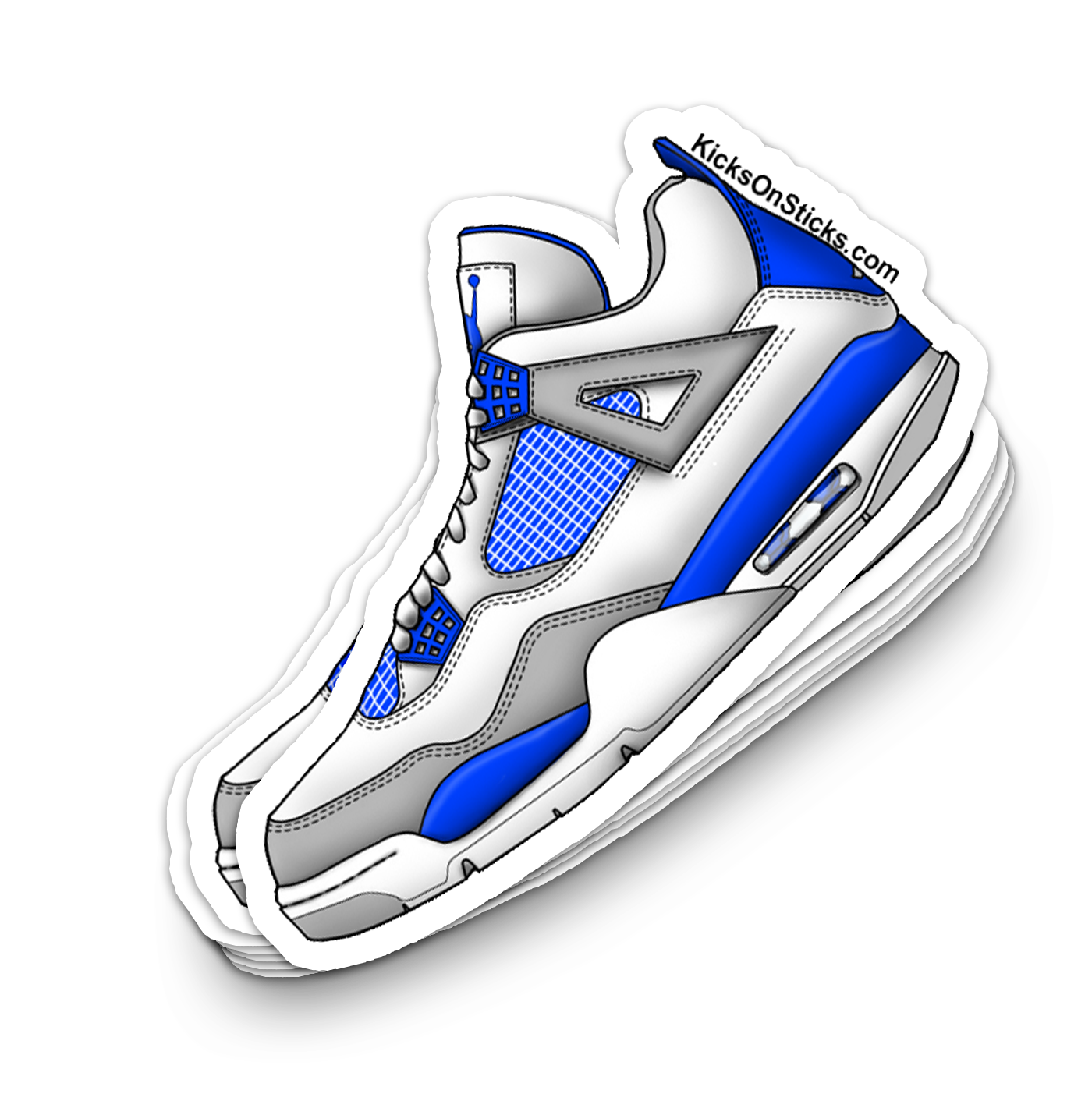 Jordan 4 "Military" Sneaker Sticker