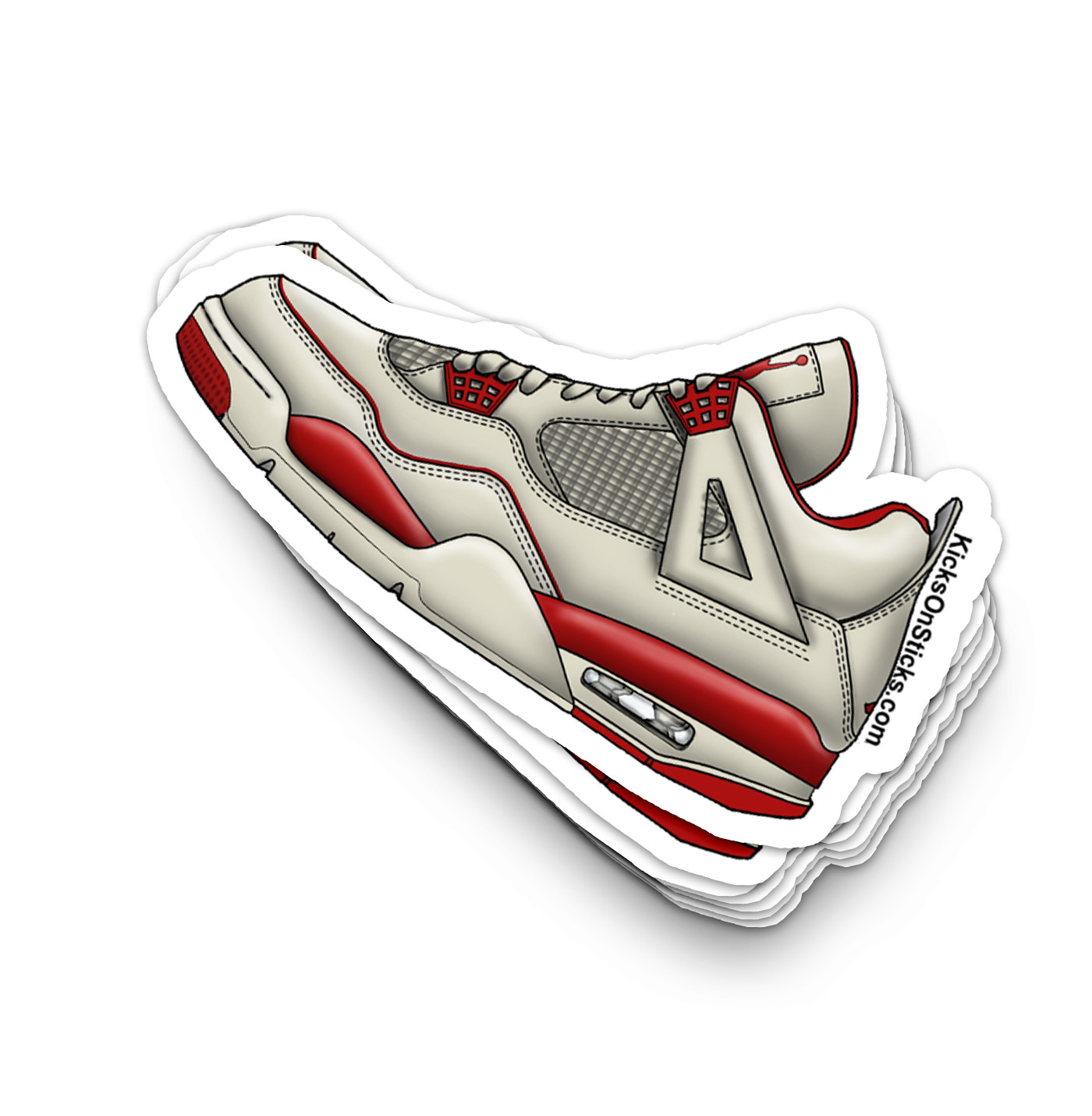Jordan 4 "Valentines Day" Sneaker Sticker