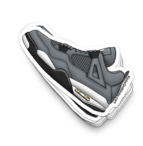 Jordan 4 "Cool Grey" Sneaker Sticker