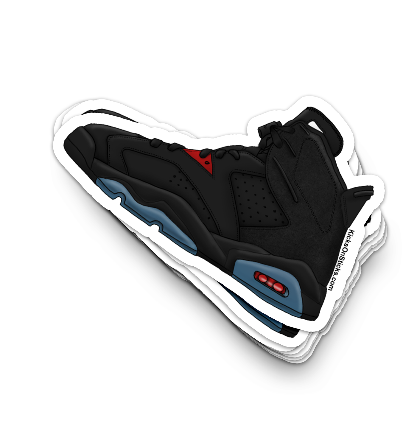Jordan 6 "Bin23" Sneaker Sticker