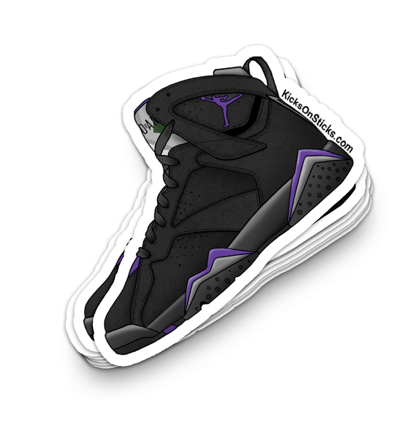 Jordan 7 "Ray Allen" Sneaker Sticker