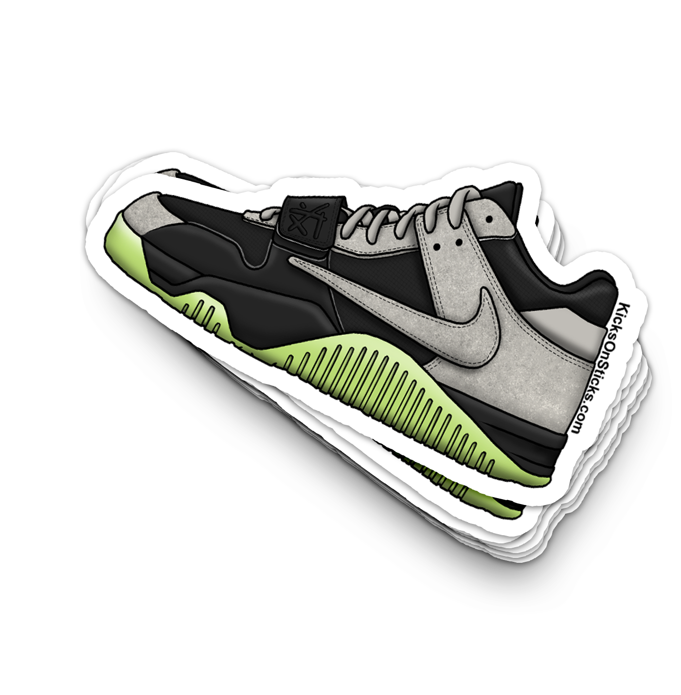 Jumpman Jack "Chase B" Sneaker Sticker