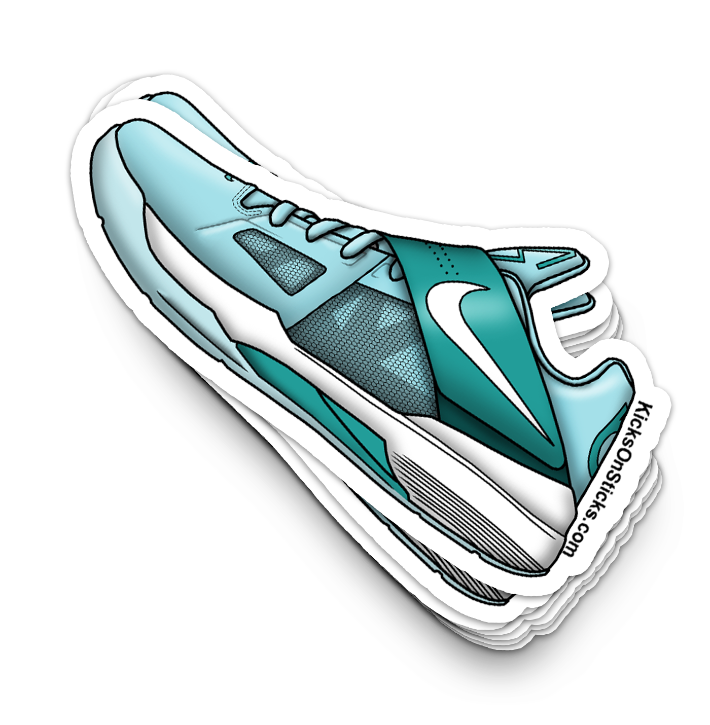 KD 4 "Easter" Sneaker Sticker