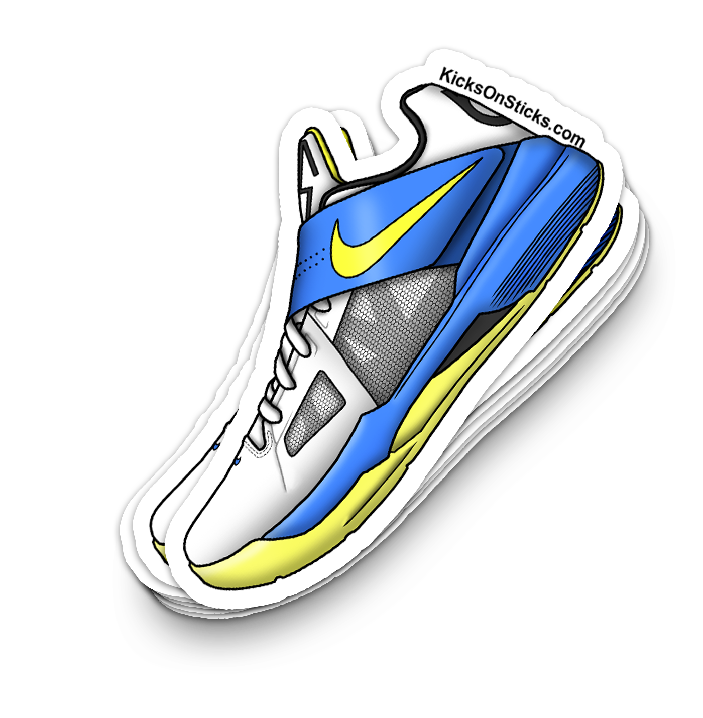 KD 4 "Entourage" Sneaker Sticker