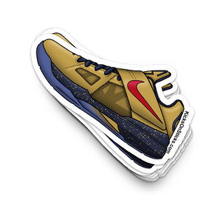 KD 4 "Gold Medal" Sneaker Sticker
