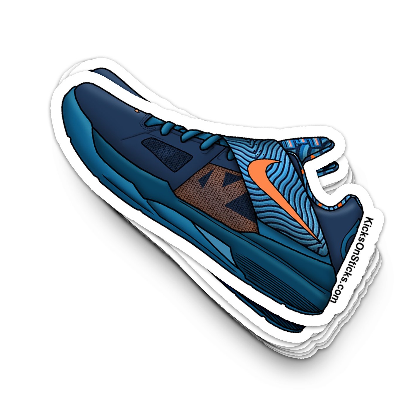 KD 4 "Year Of The Dragon" Sneaker Sticker