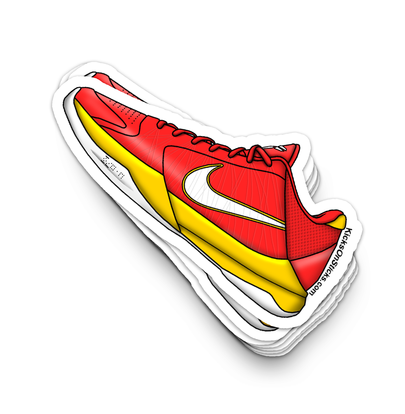 Kobe 5 "China" Sneaker Sticker