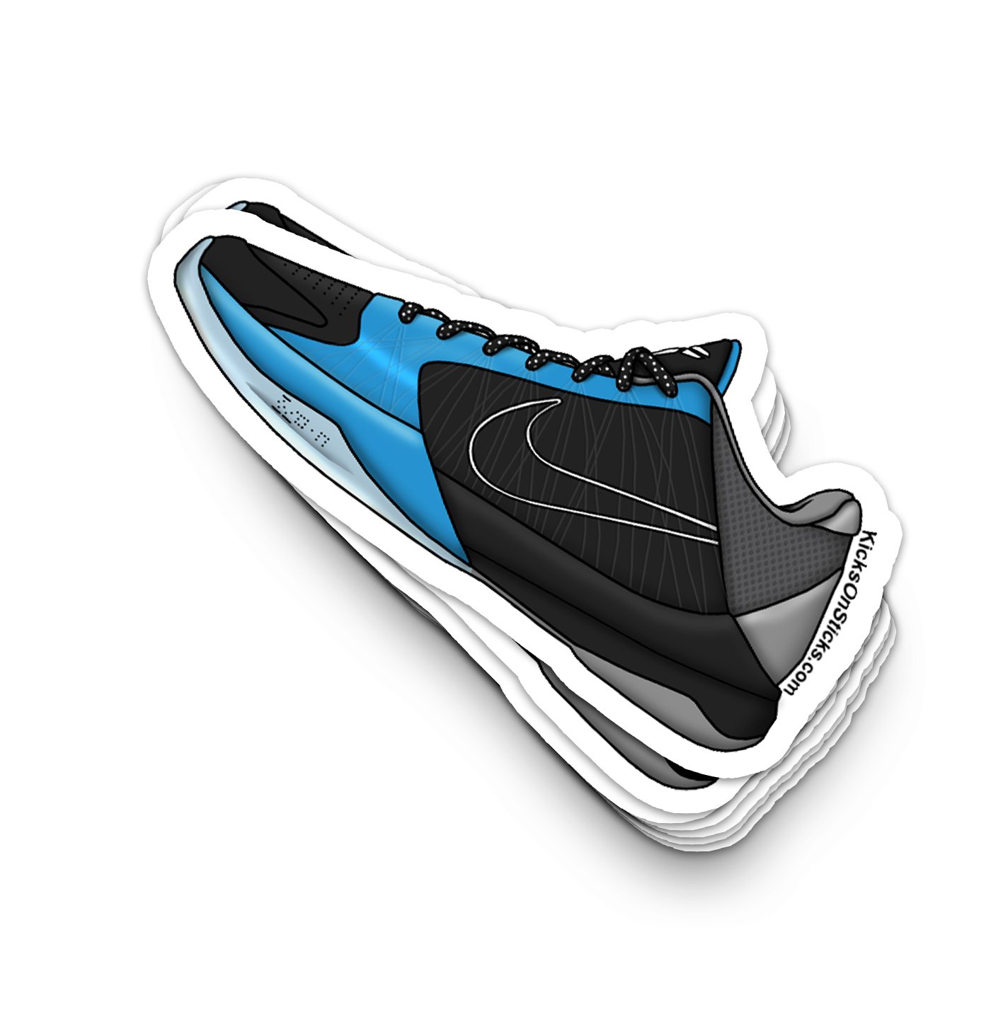 Kobe 5 "Dark Knight" Sneaker Sticker