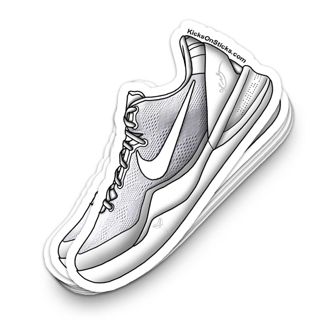 Kobe 8 "Halo" Sneaker Sticker